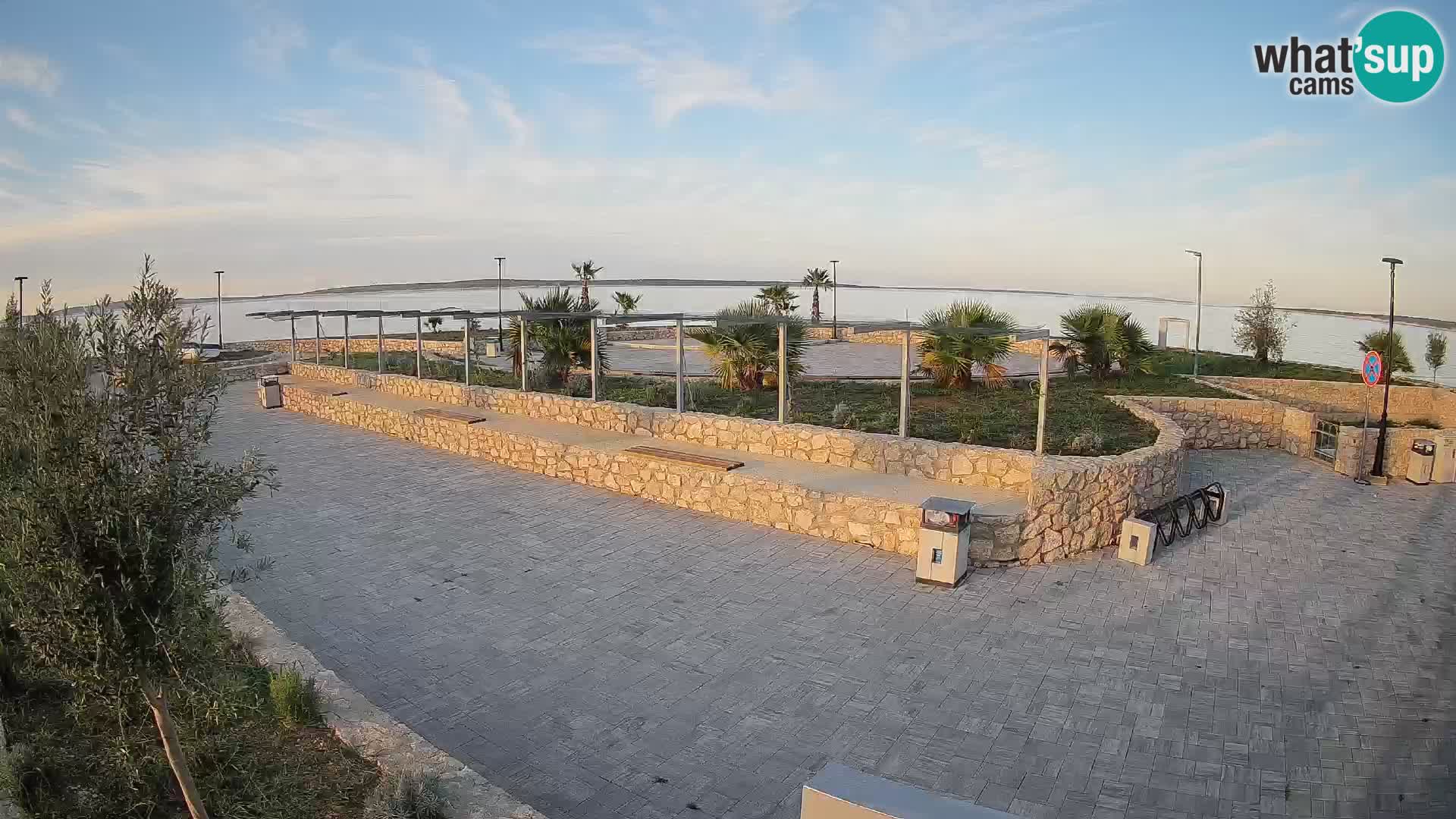 Webcam Mandre – Palco estivo Velika điga | Isola di Pag