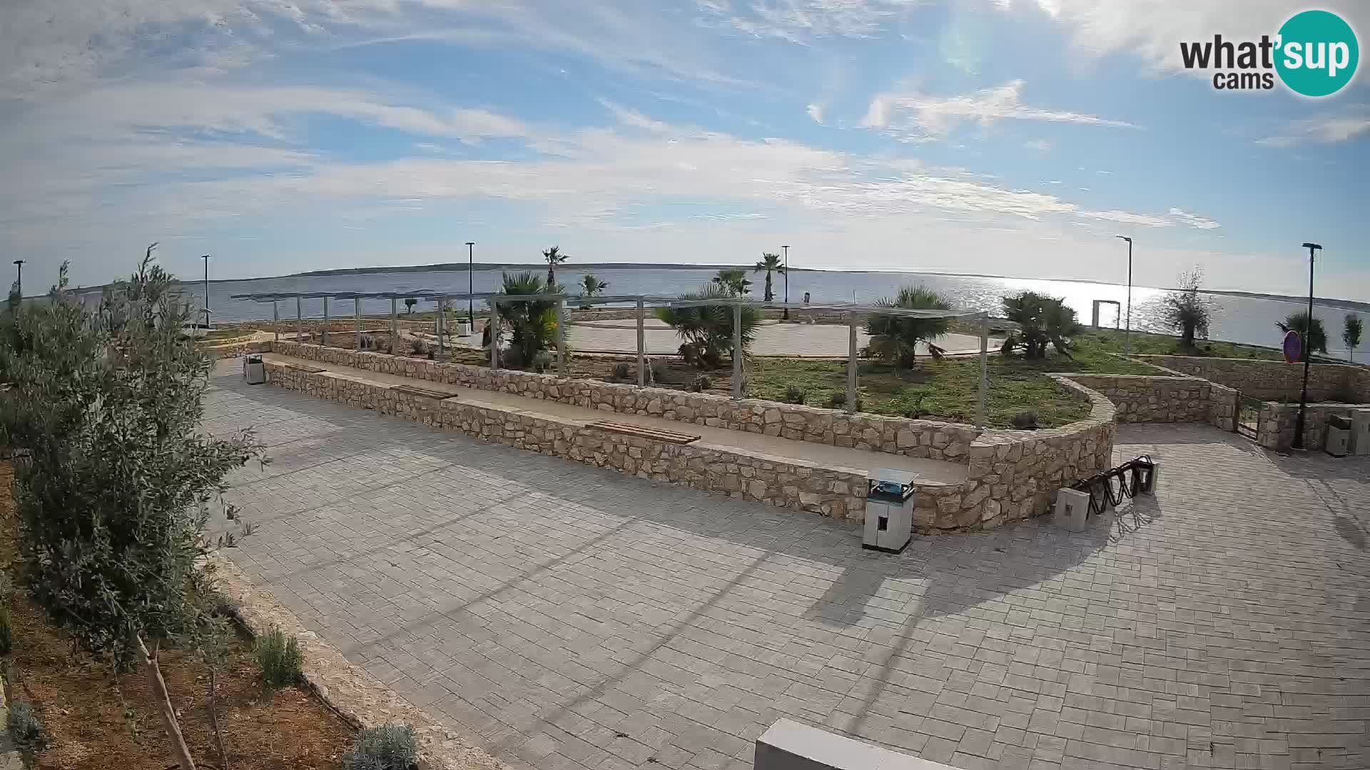 Mandre Summer Stage Webcam – Velika điga | Pag Island