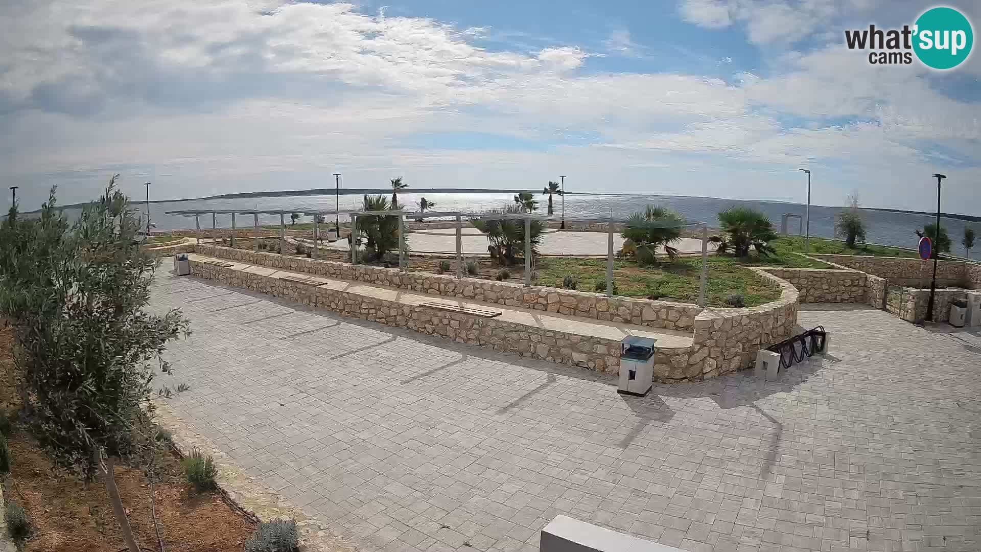 Webcam Mandre – Escenario de verano Velika điga | Isla de Pag