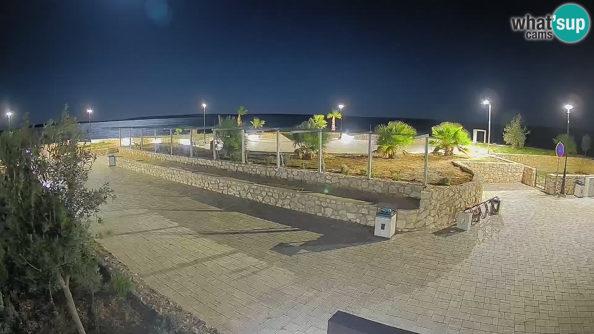 Mandre Summer Stage Webcam – Velika điga | Pag Island