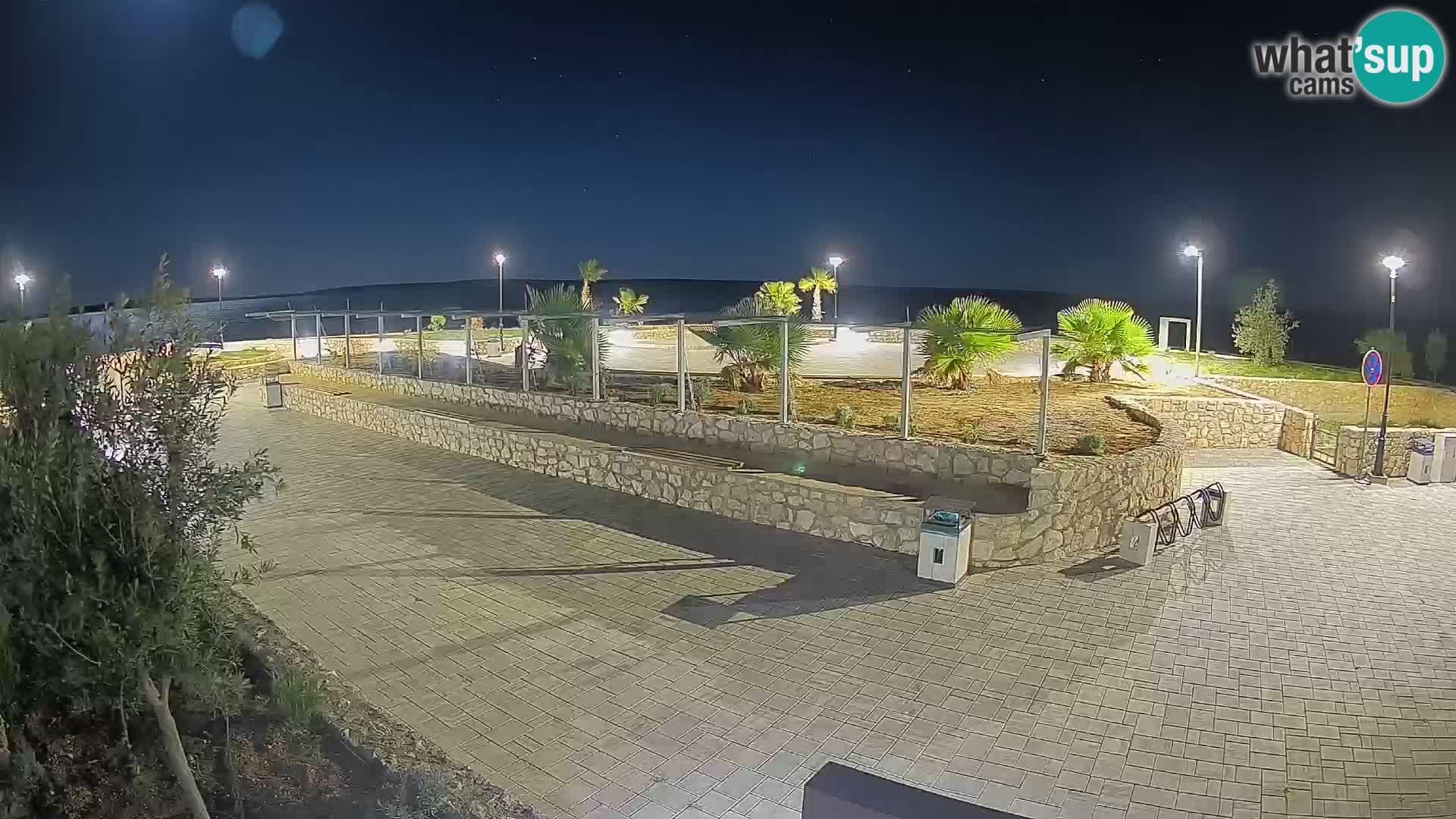 Webcam Mandre – Escenario de verano Velika điga | Isla de Pag
