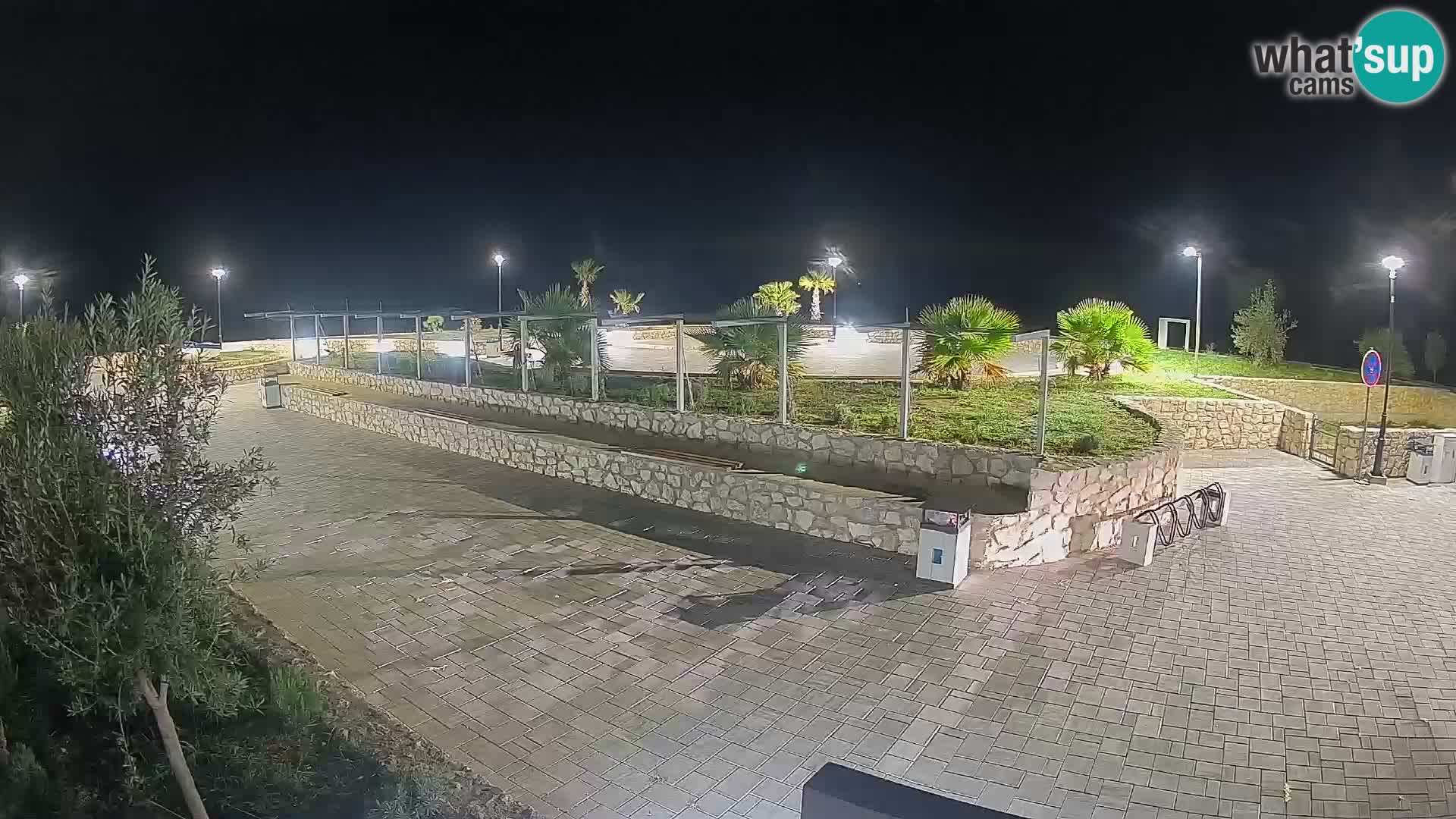 Webcam Mandre – Scène estivale Velika điga | Île de Pag
