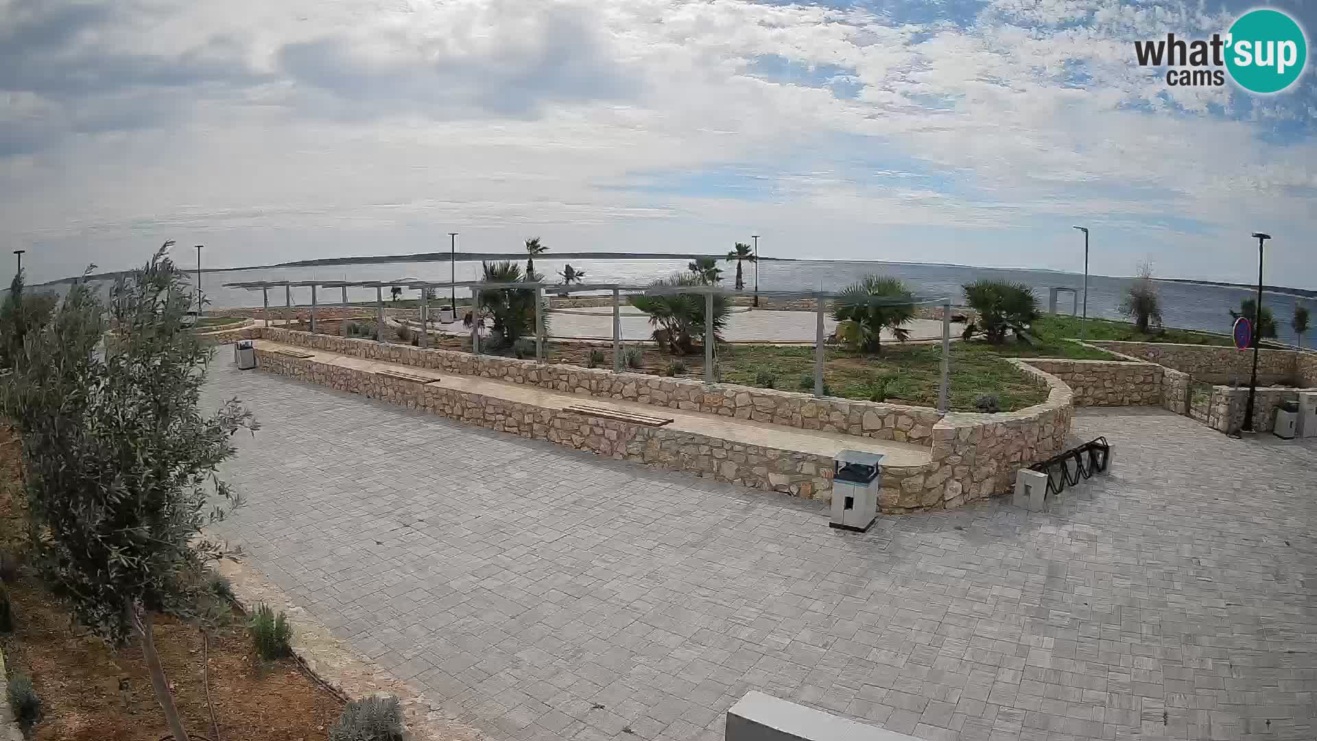 Webcam Mandre – Escenario de verano Velika điga | Isla de Pag