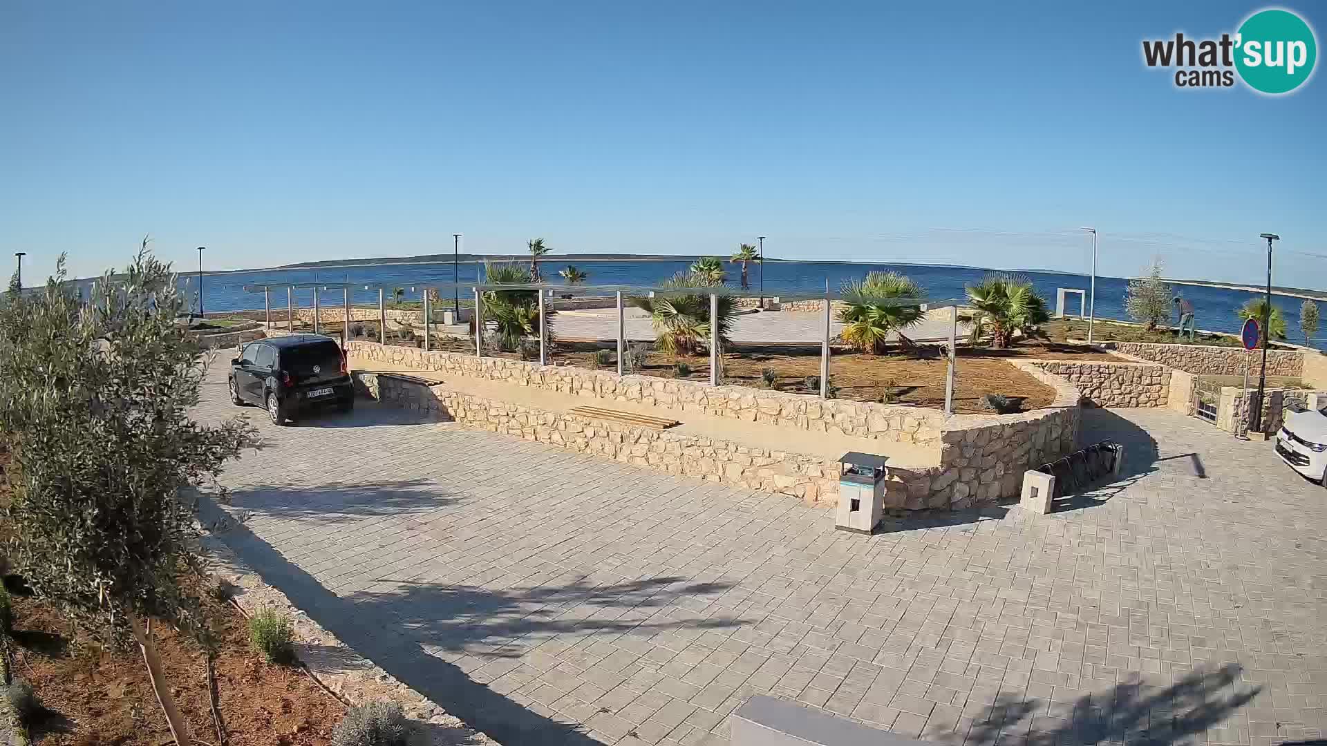 Webcam Mandre – Scène estivale Velika điga | Île de Pag