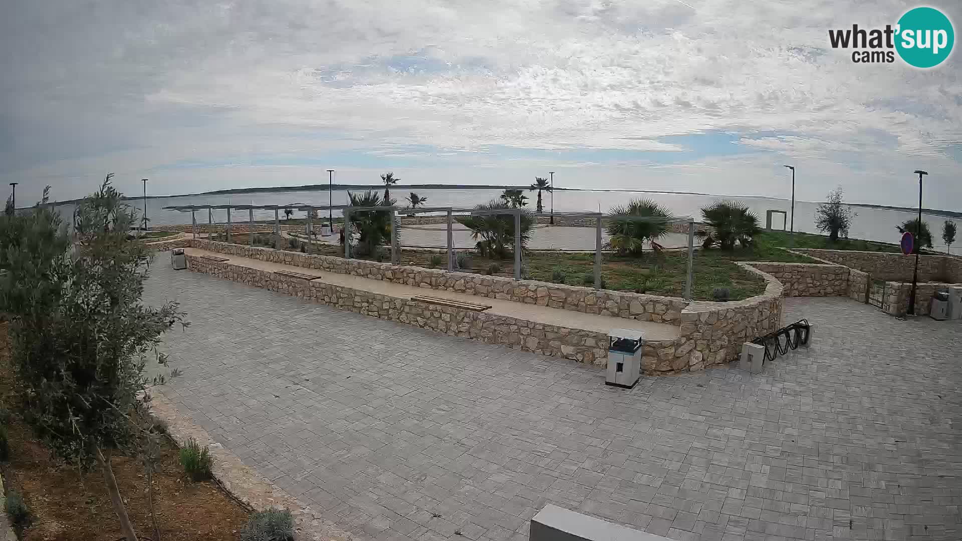 Webcam Mandre – Scène estivale Velika điga | Île de Pag
