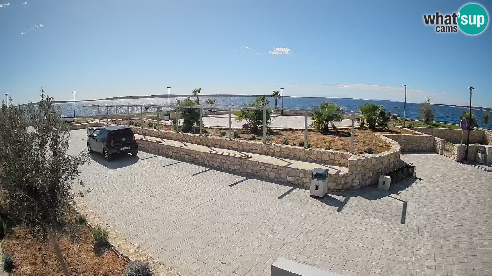 Mandre Summer Stage Webcam – Velika điga | Pag Island