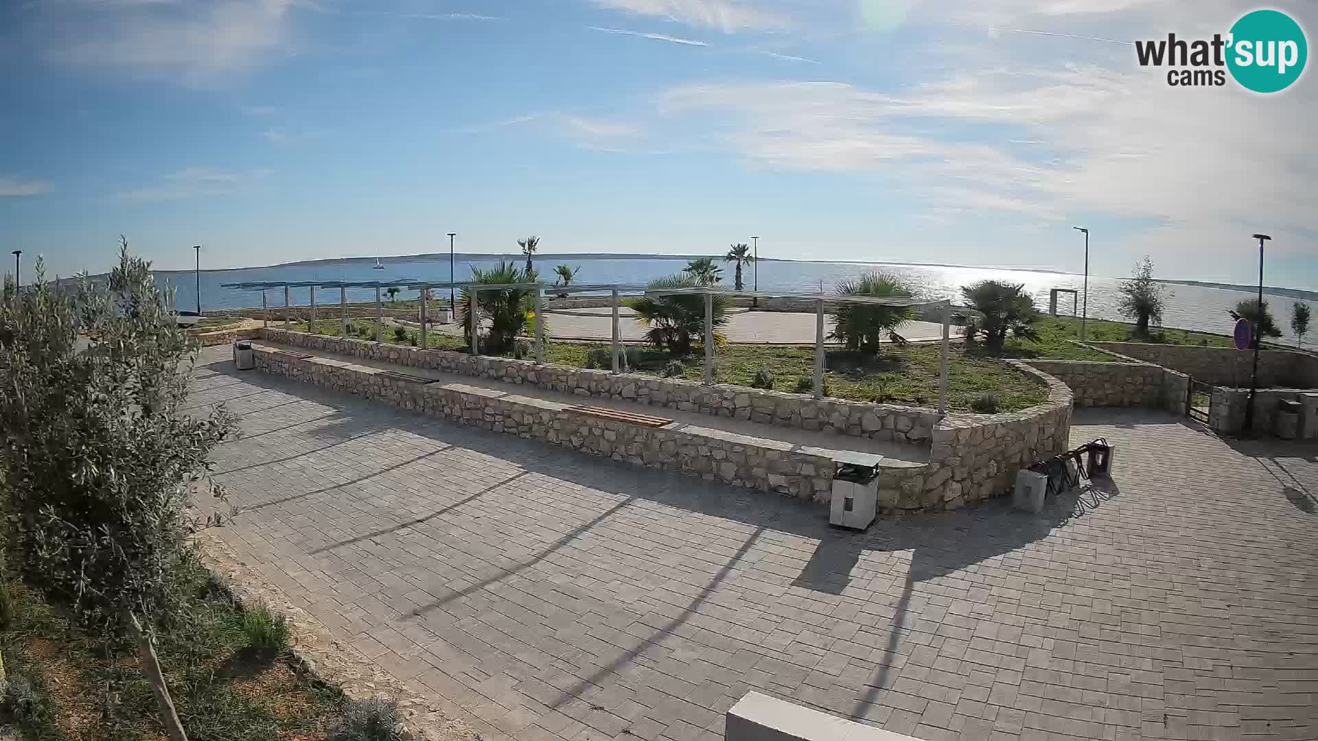 Webcam Mandre – Palco estivo Velika điga | Isola di Pag