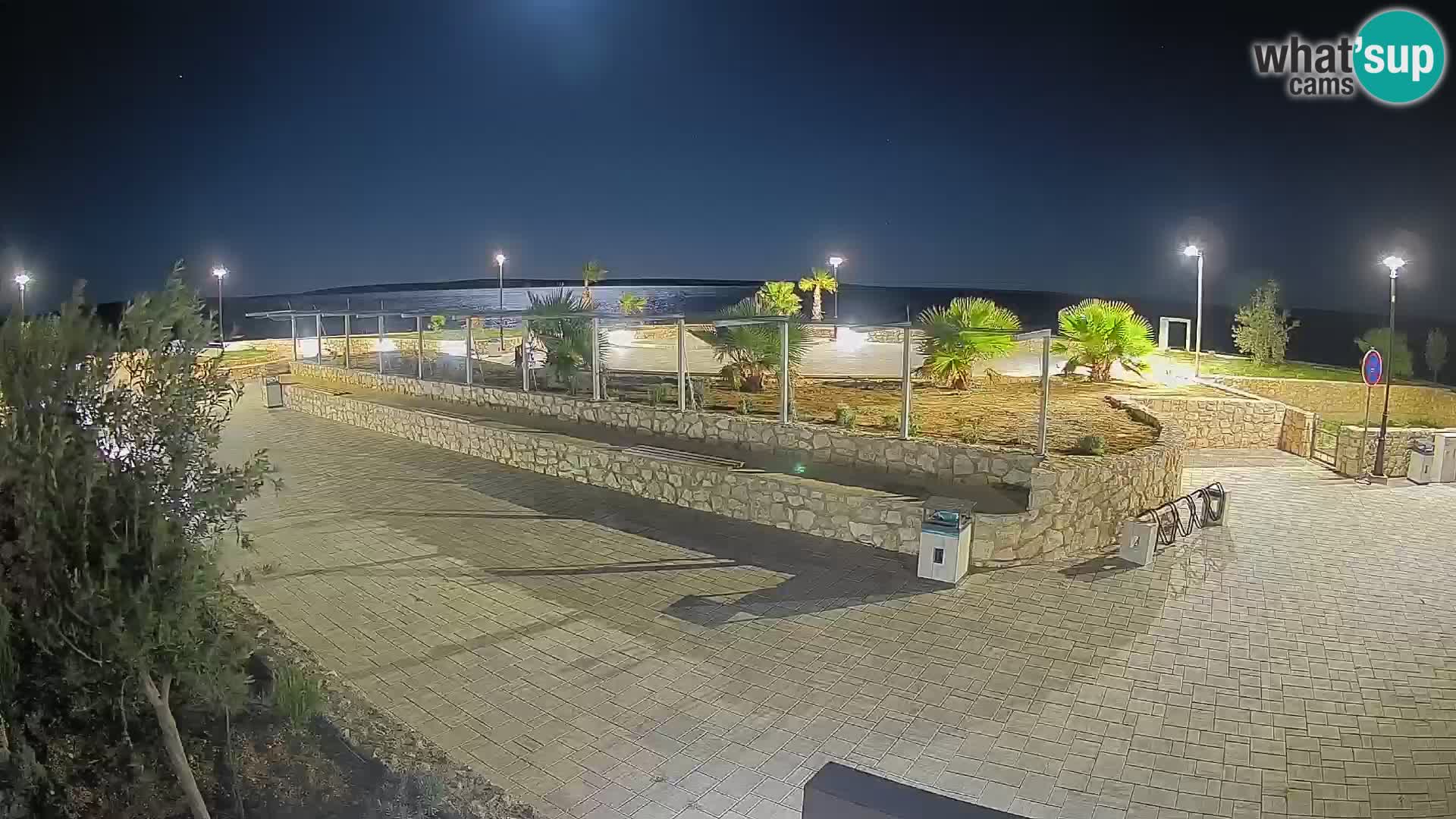 Mandre Summer Stage Webcam – Velika điga | Pag Island