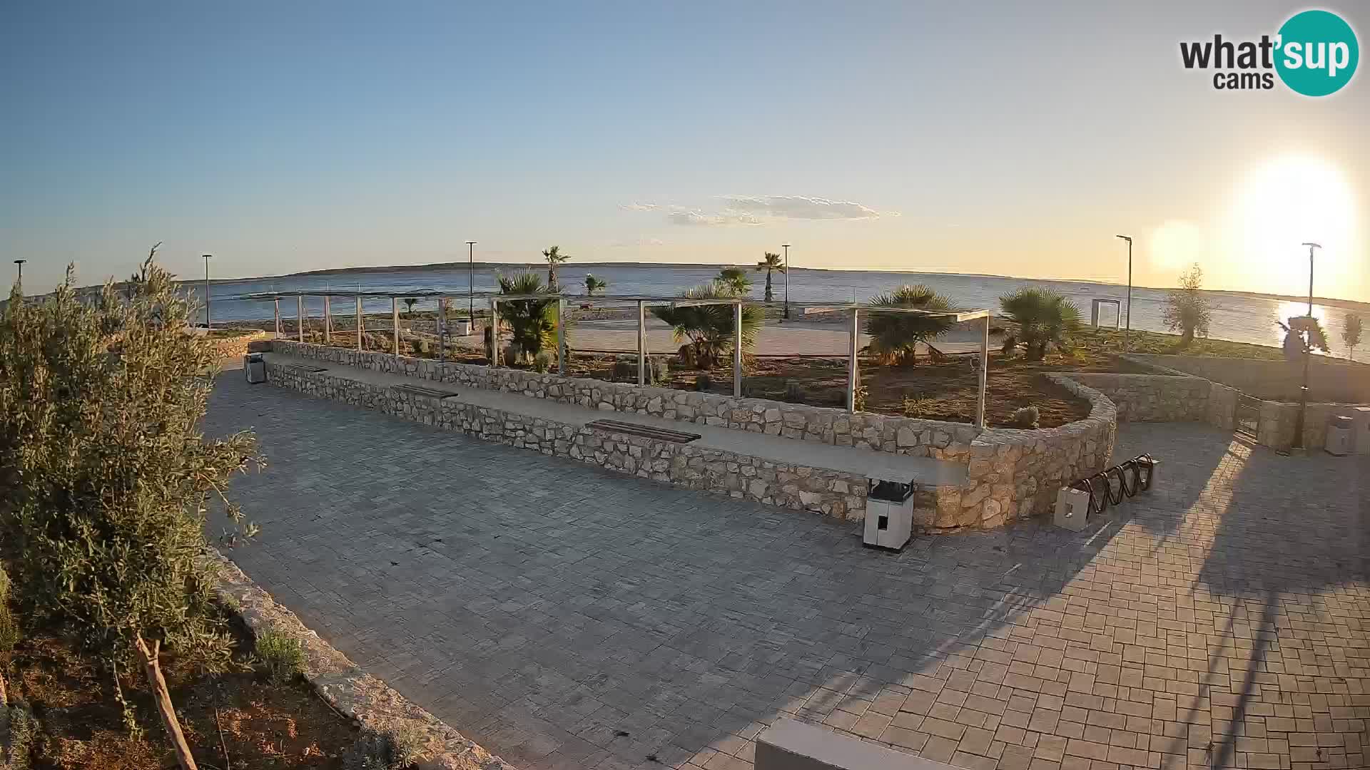 Mandre Sommerbühne Webcam – Velika điga | Insel Pag
