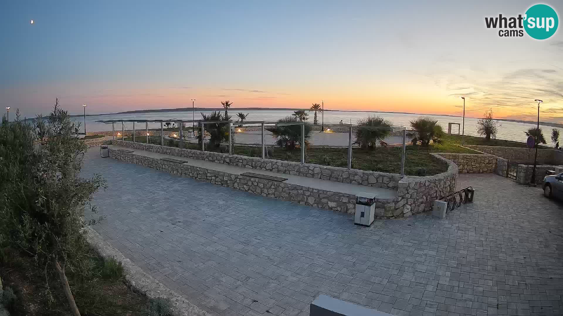 Mandre Summer Stage Webcam – Velika điga | Pag Island
