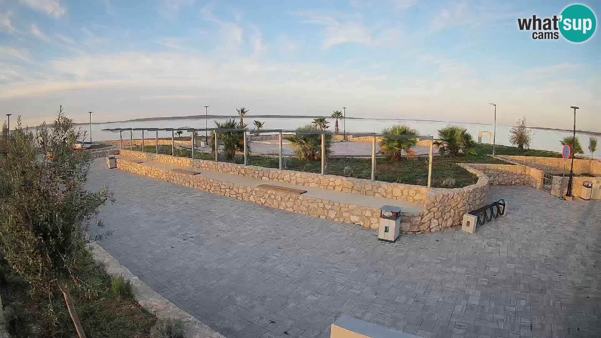 Mandre Summer Stage Webcam – Velika điga | Pag Island
