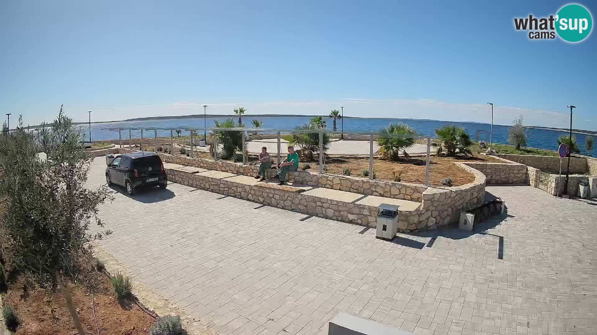 Mandre Summer Stage Webcam – Velika điga | Pag Island