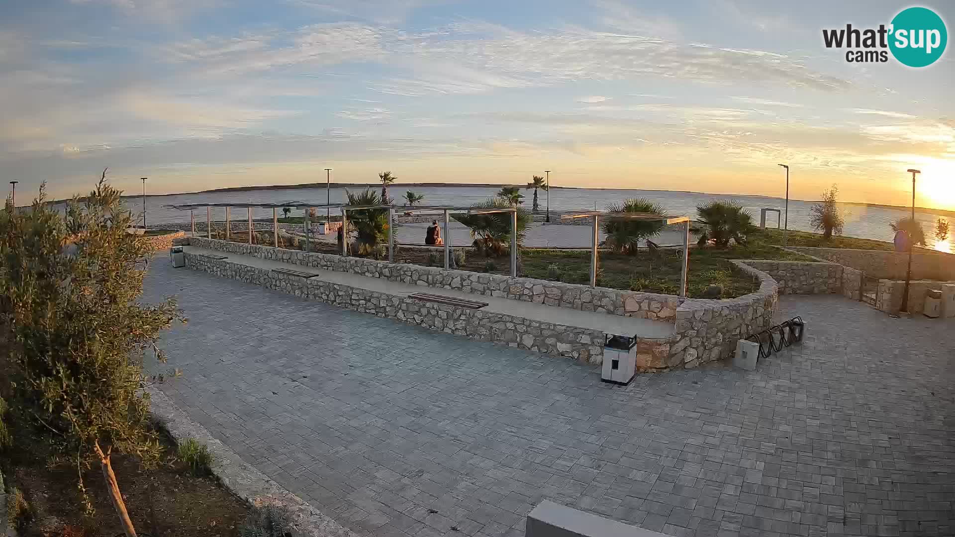 Webcam Mandre – Palco estivo Velika điga | Isola di Pag