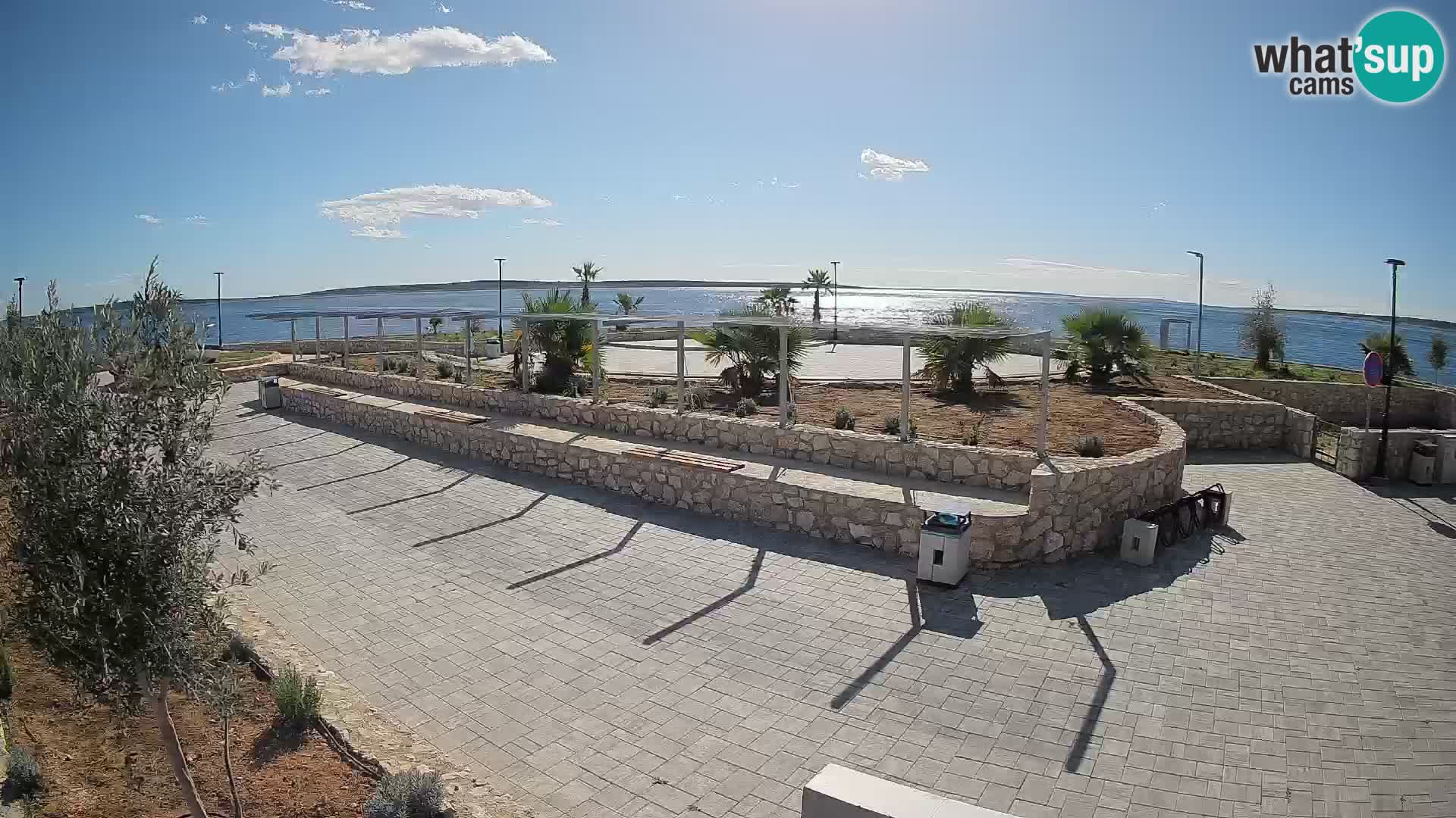 Webcam Mandre – Palco estivo Velika điga | Isola di Pag