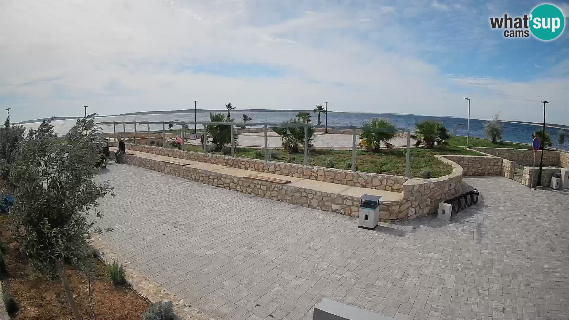 Webcam Mandre – Scène estivale Velika điga | Île de Pag
