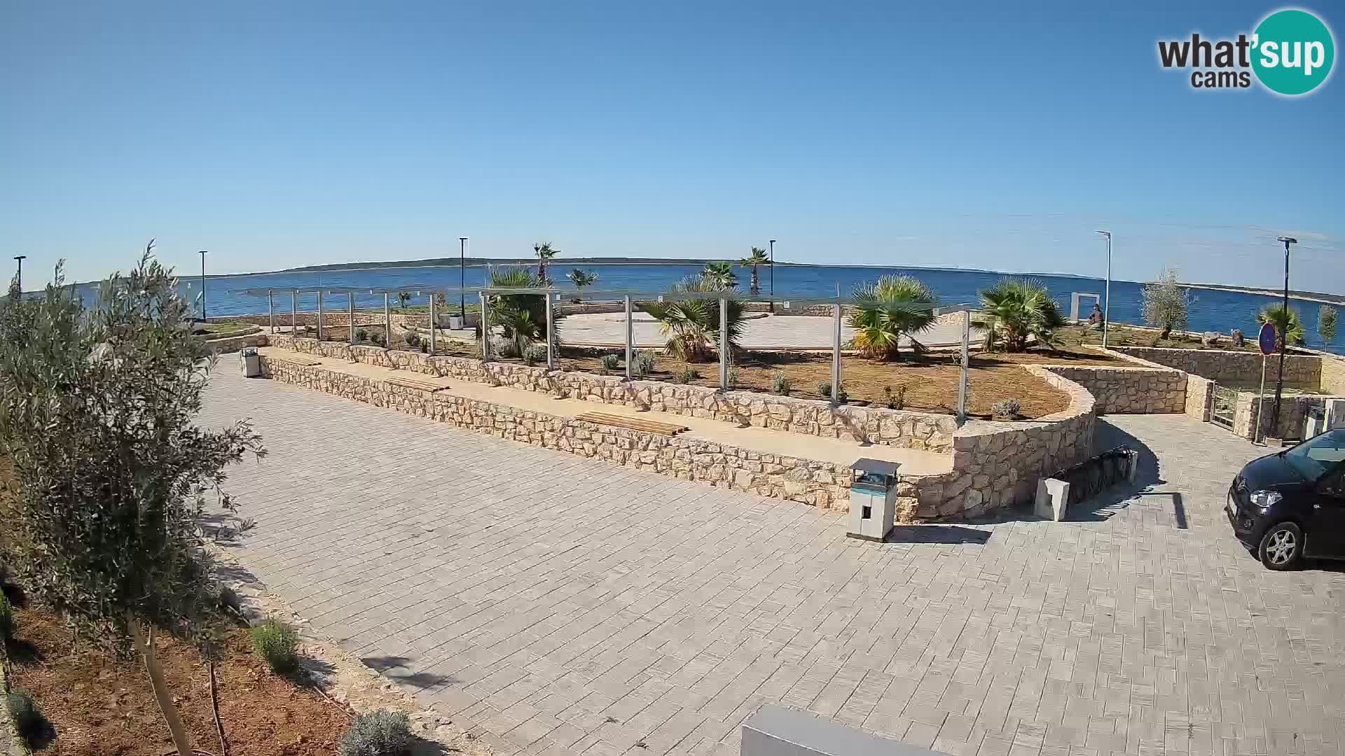 Webcam Mandre – Palco estivo Velika điga | Isola di Pag