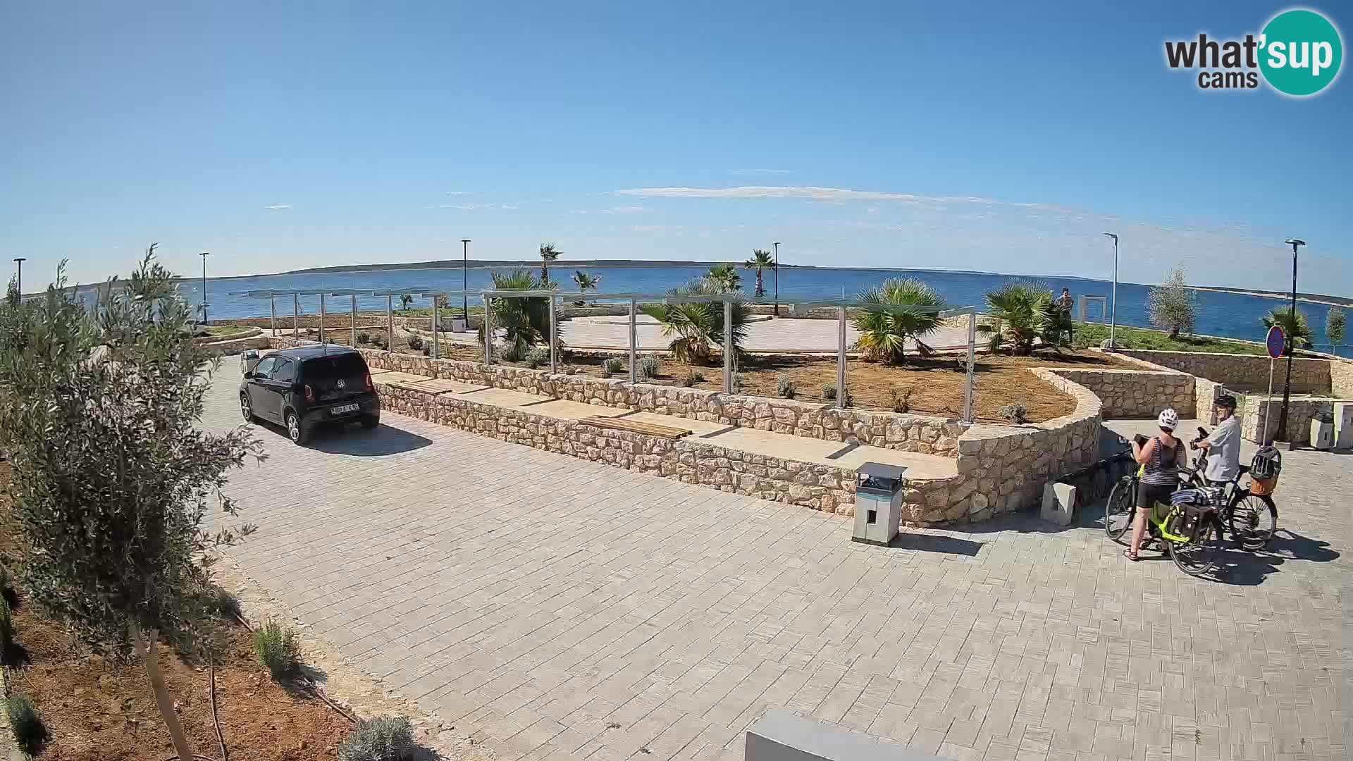 Mandre Summer Stage Webcam – Velika điga | Pag Island