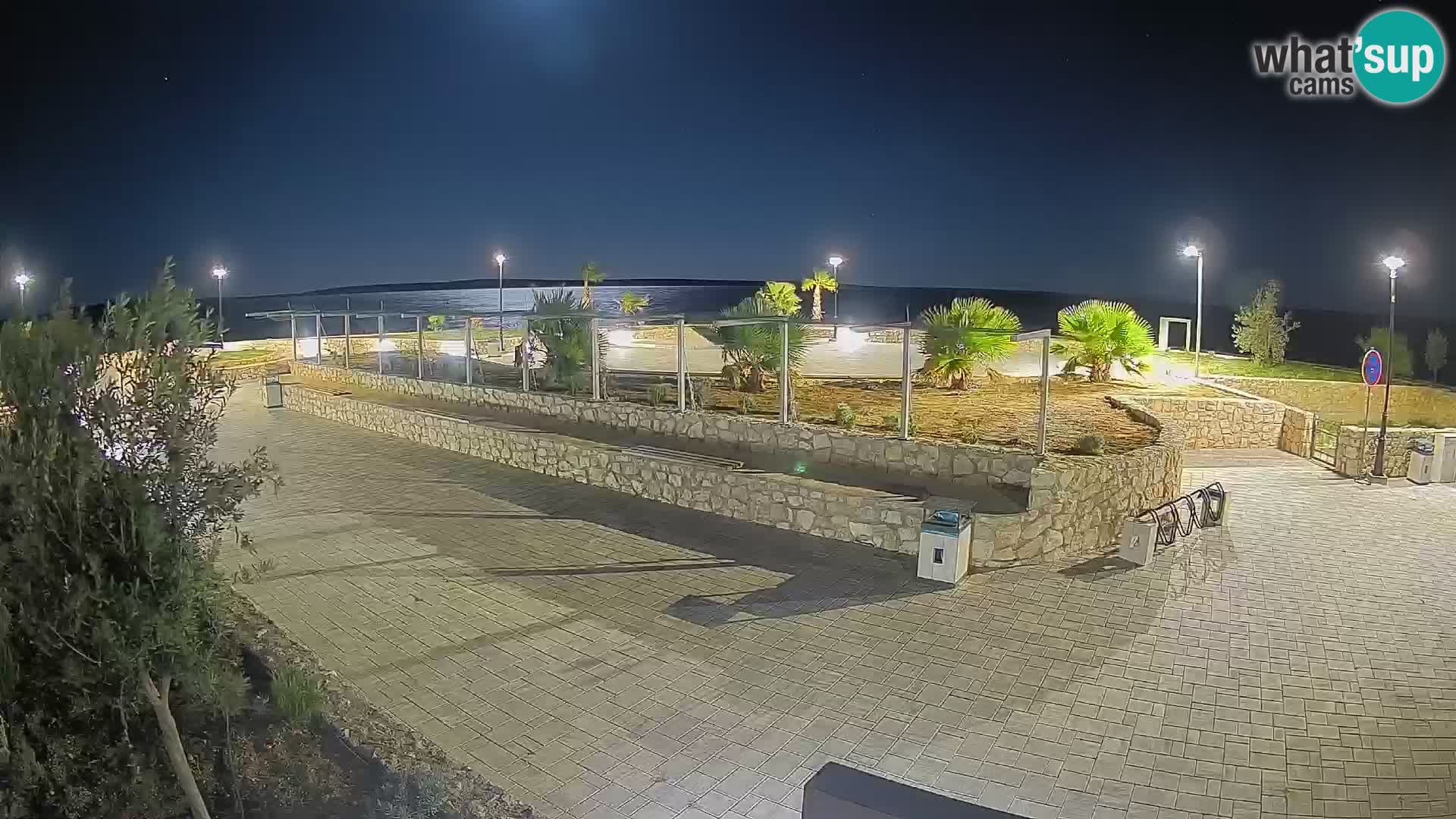Webcam Mandre – Escenario de verano Velika điga | Isla de Pag
