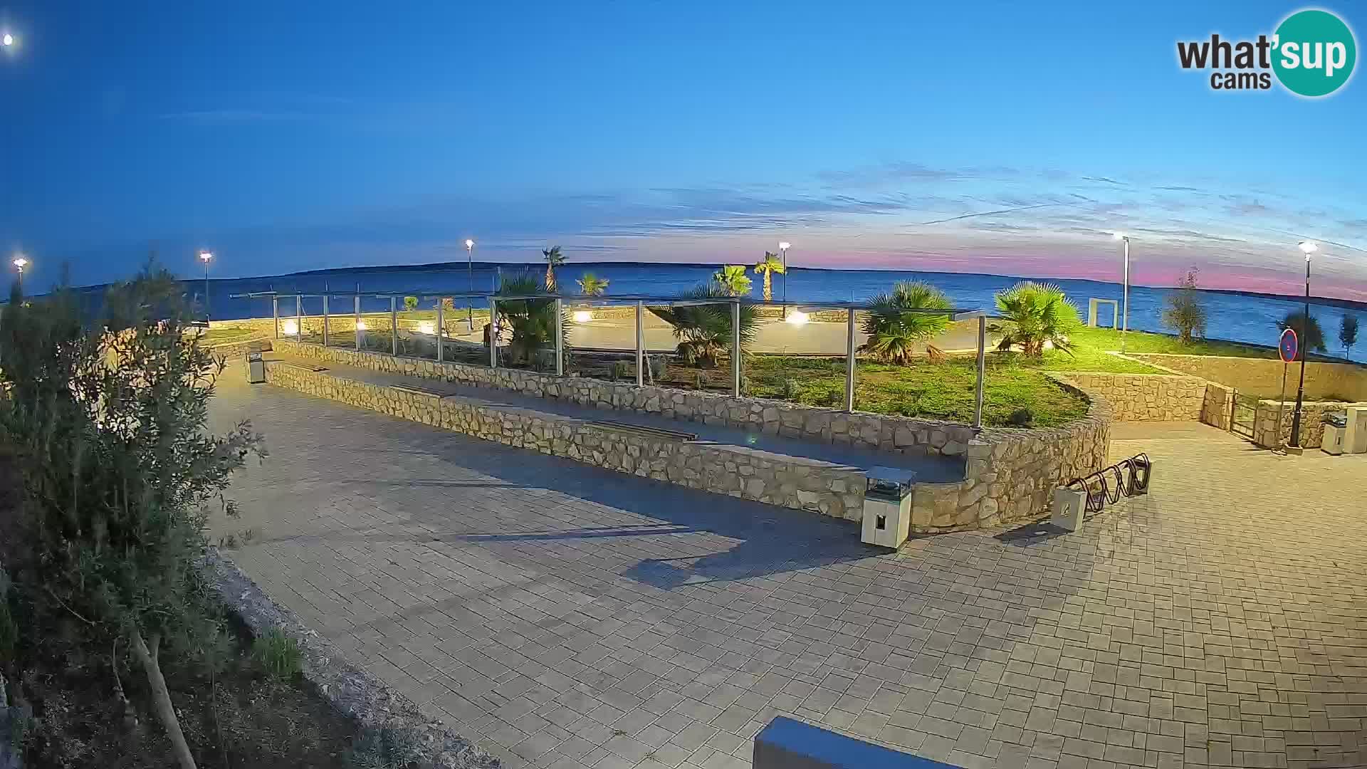 Webcam Mandre – Scène estivale Velika điga | Île de Pag