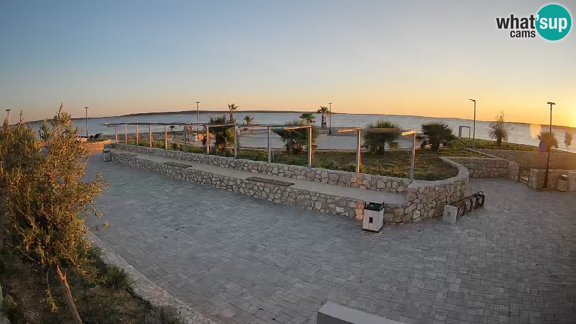 Webcam Mandre – Palco estivo Velika điga | Isola di Pag