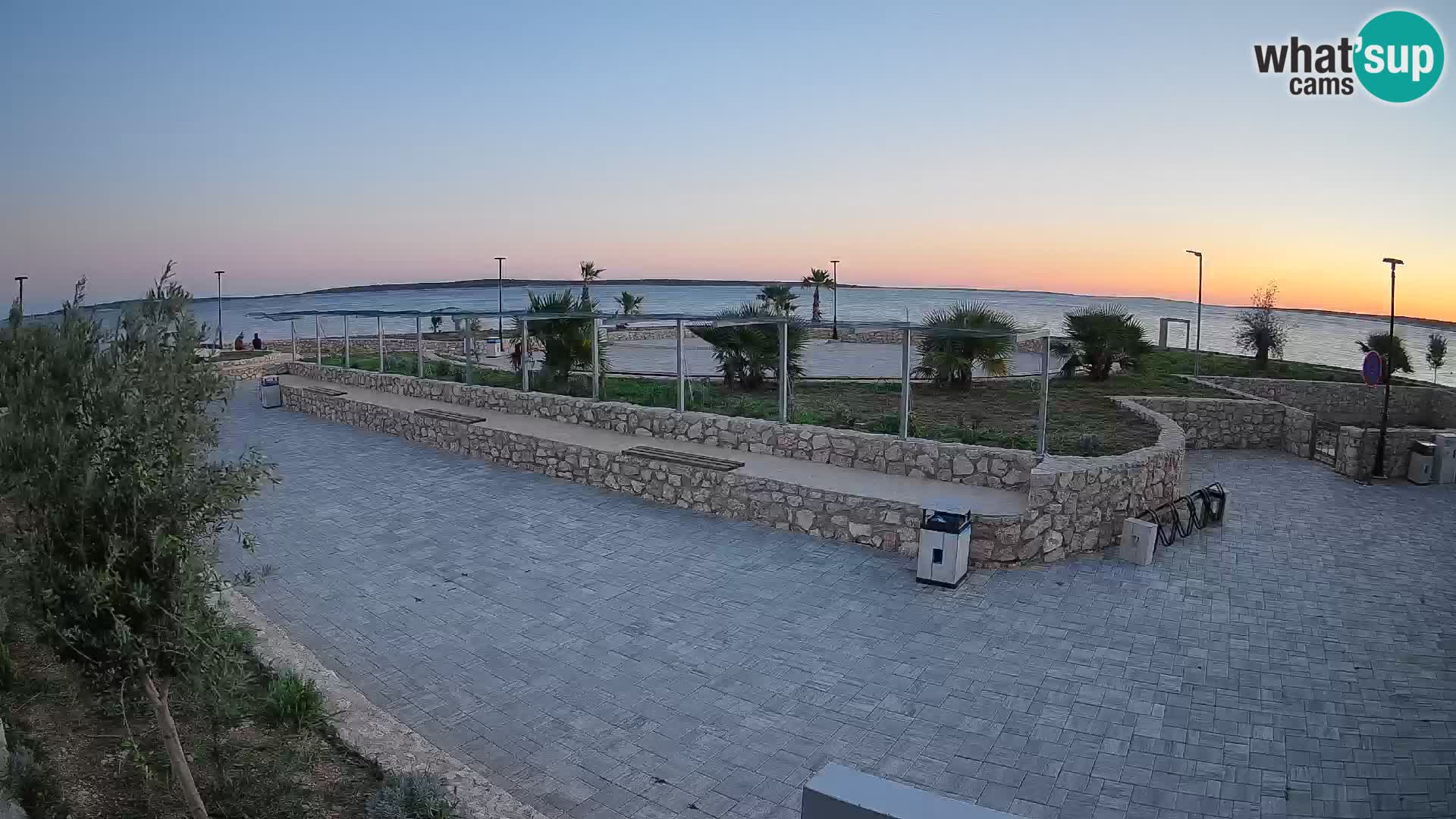 Webcam Mandre – Palco estivo Velika điga | Isola di Pag