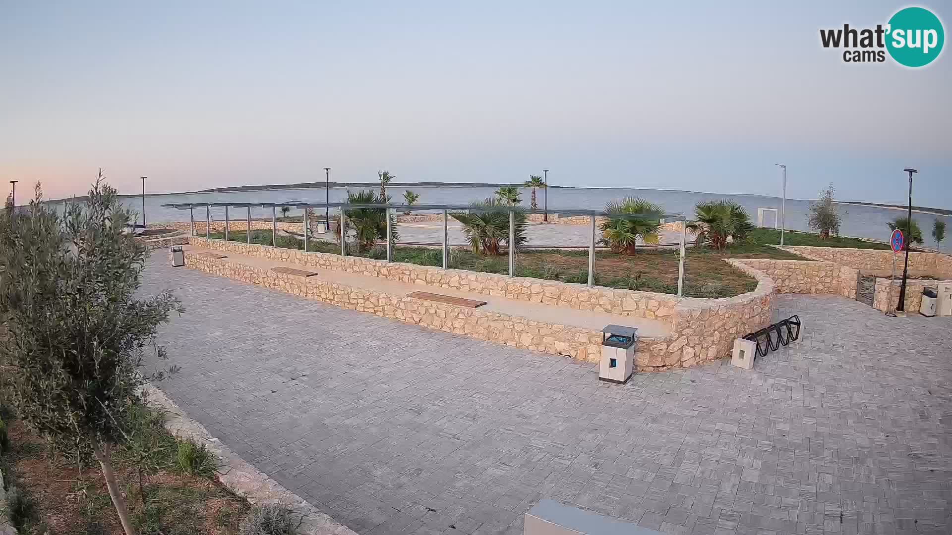 Mandre Summer Stage Webcam – Velika điga | Pag Island