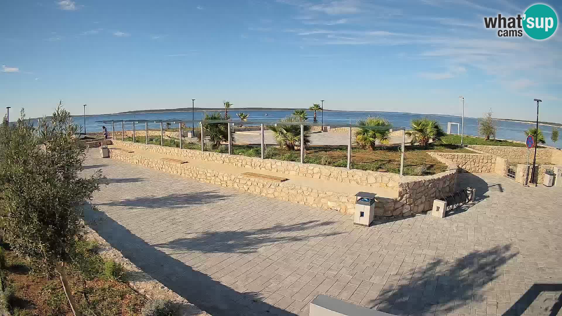 Mandre Summer Stage Webcam – Velika điga | Pag Island
