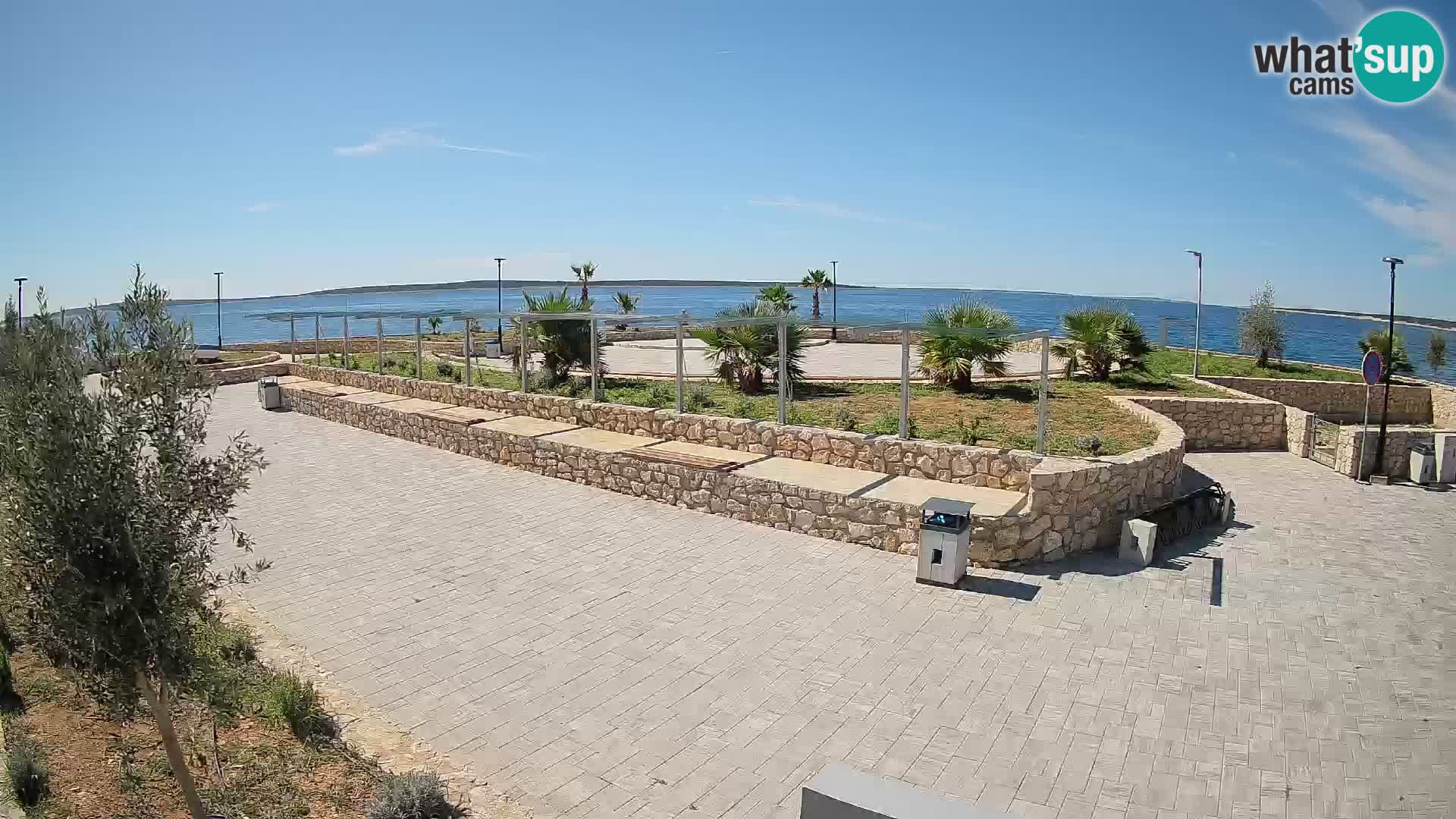 Mandre Summer Stage Webcam – Velika điga | Pag Island