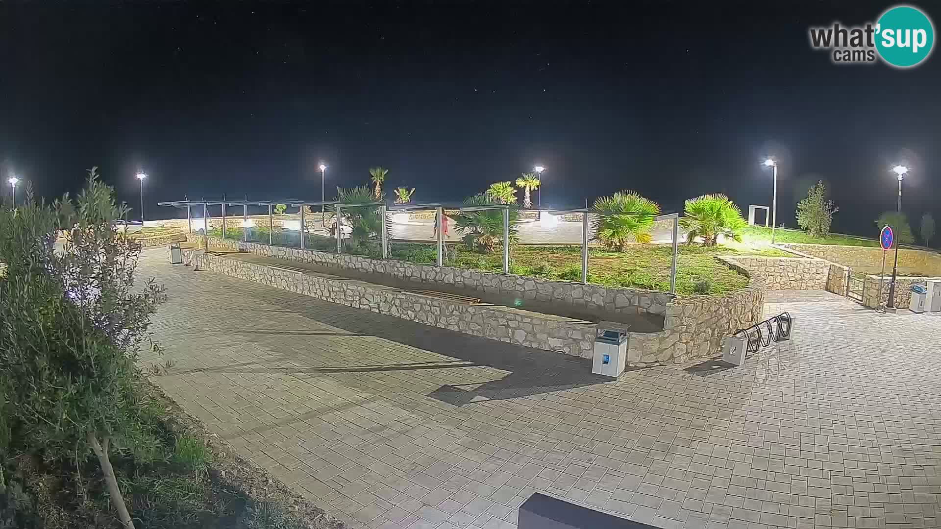Webcam Mandre – Palco estivo Velika điga | Isola di Pag