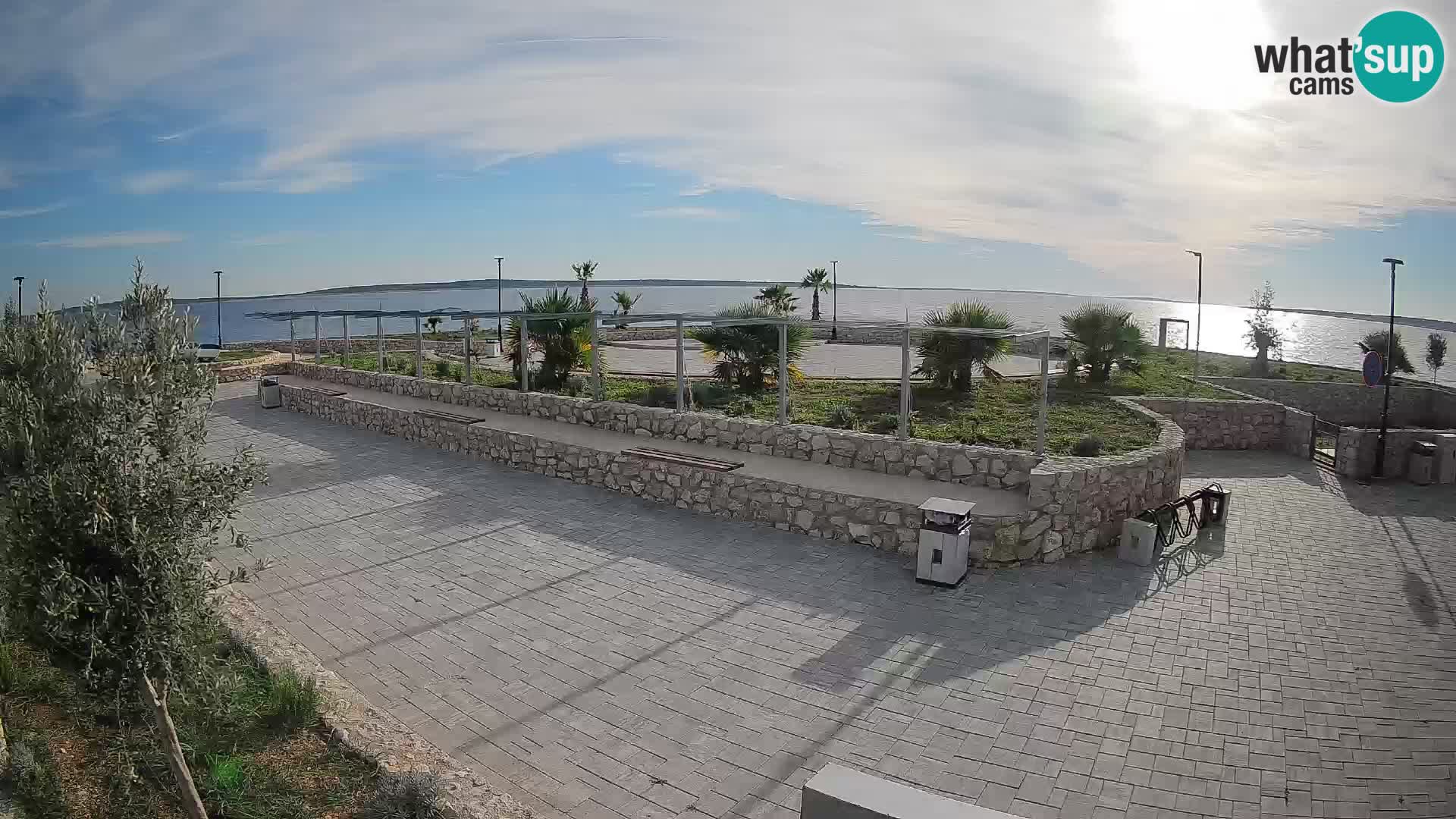 Mandre Summer Stage Webcam – Velika điga | Pag Island