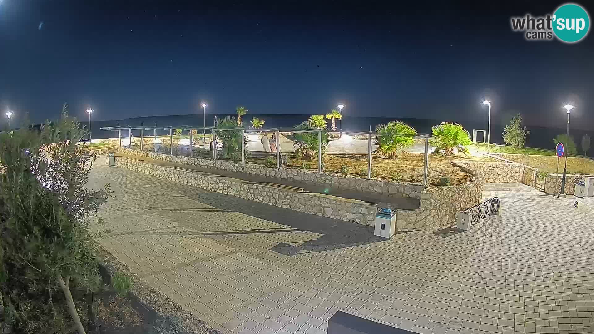 Mandre Summer Stage Webcam – Velika điga | Pag Island