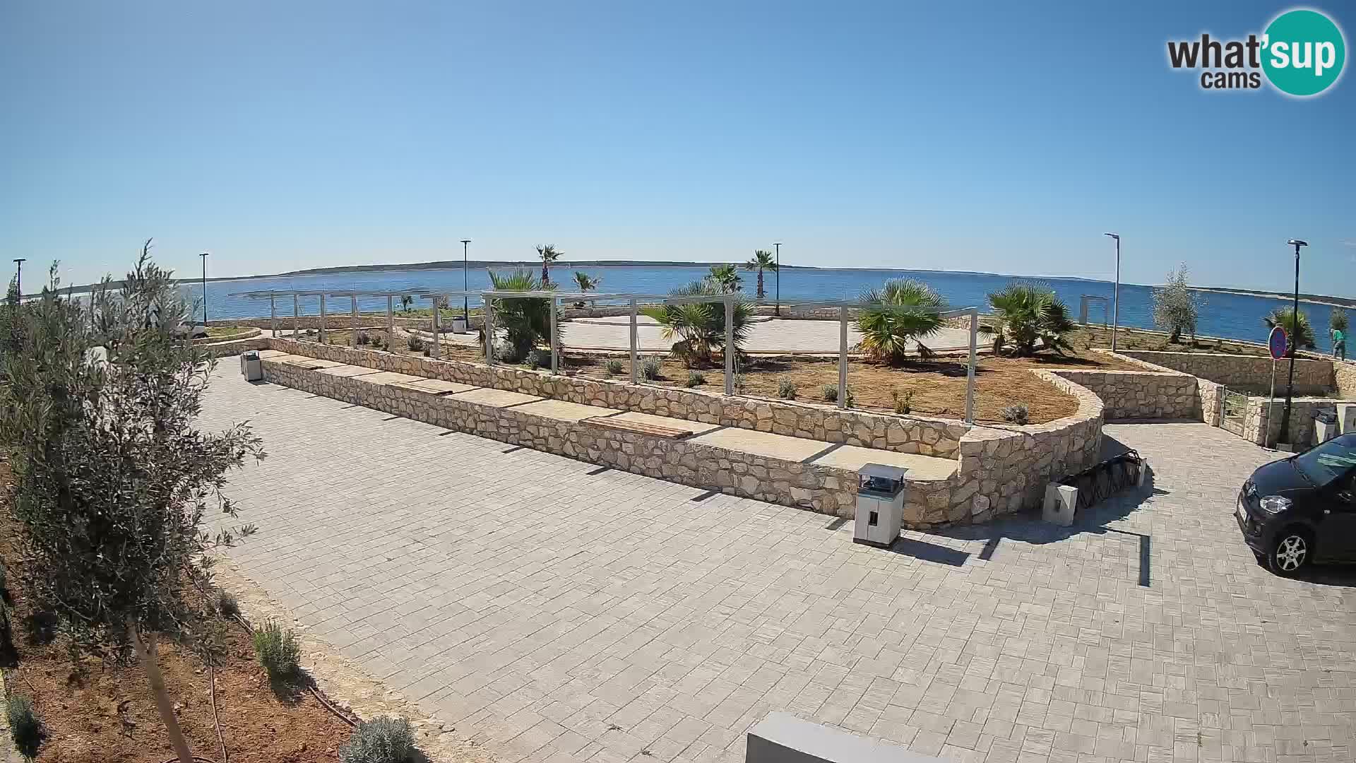 Webcam Mandre – Palco estivo Velika điga | Isola di Pag