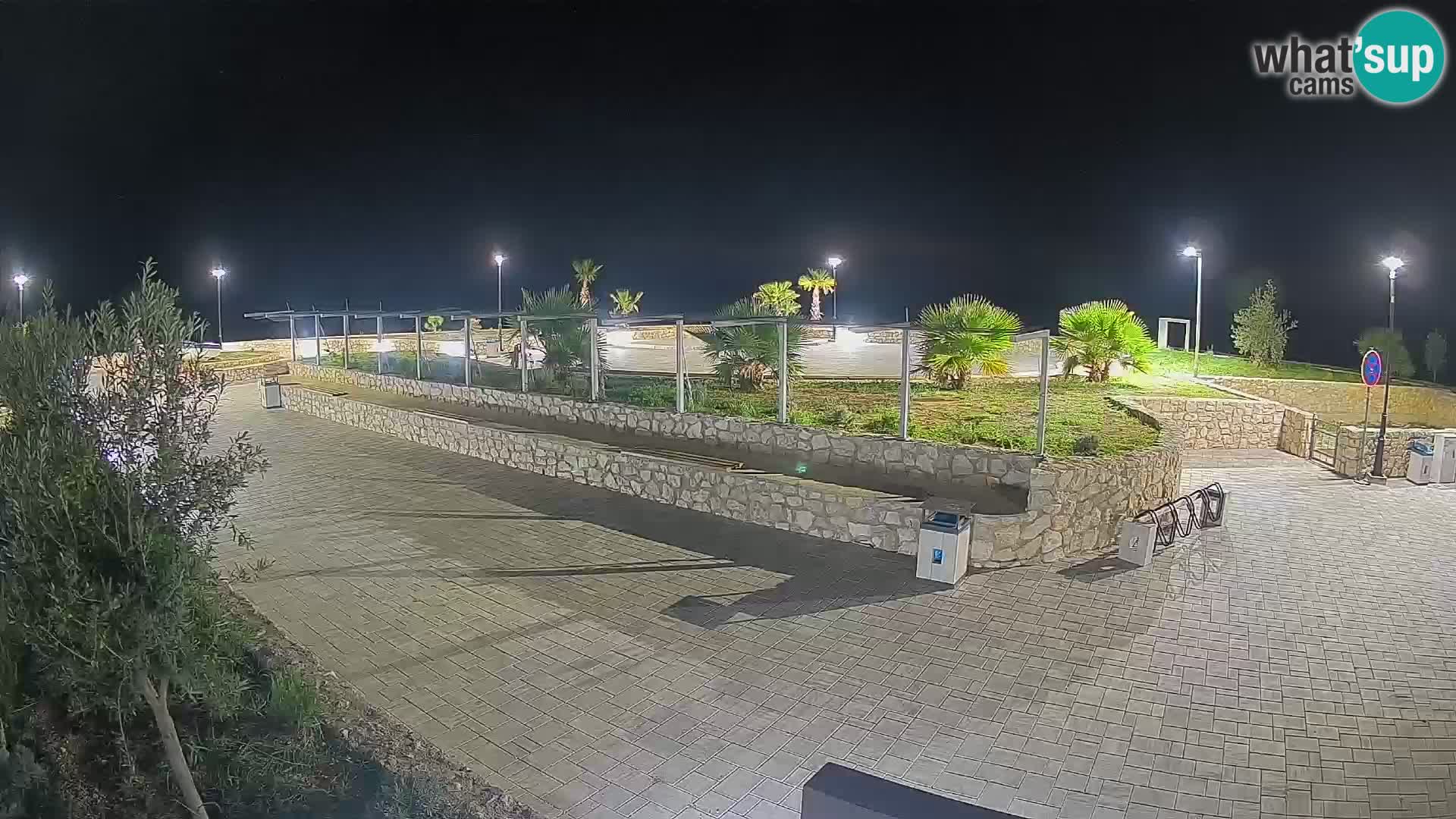 Mandre Summer Stage Webcam – Velika điga | Pag Island