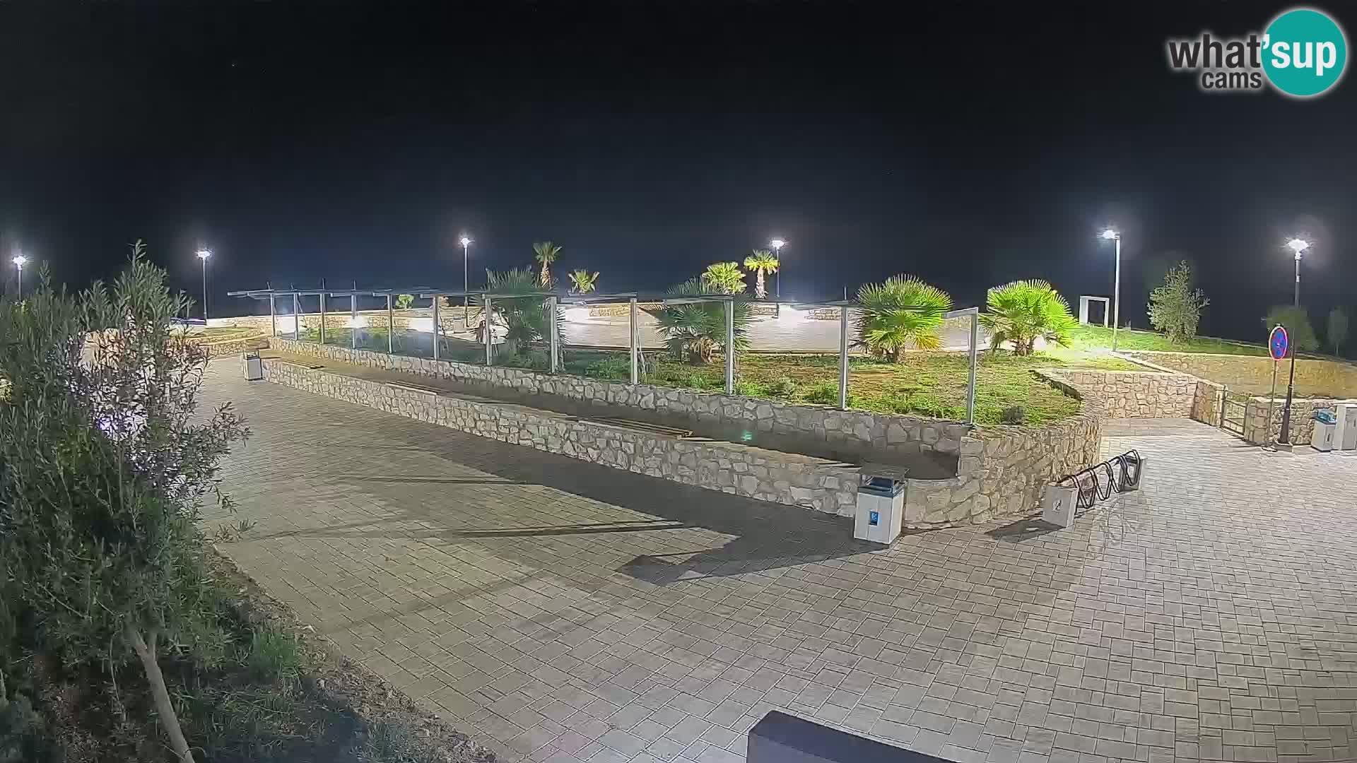 Webcam Mandre – Palco estivo Velika điga | Isola di Pag