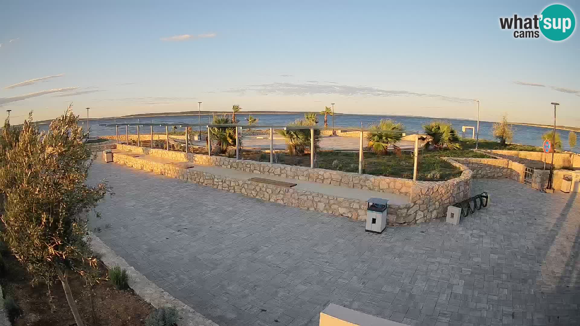 Mandre Summer Stage Webcam – Velika điga | Pag Island