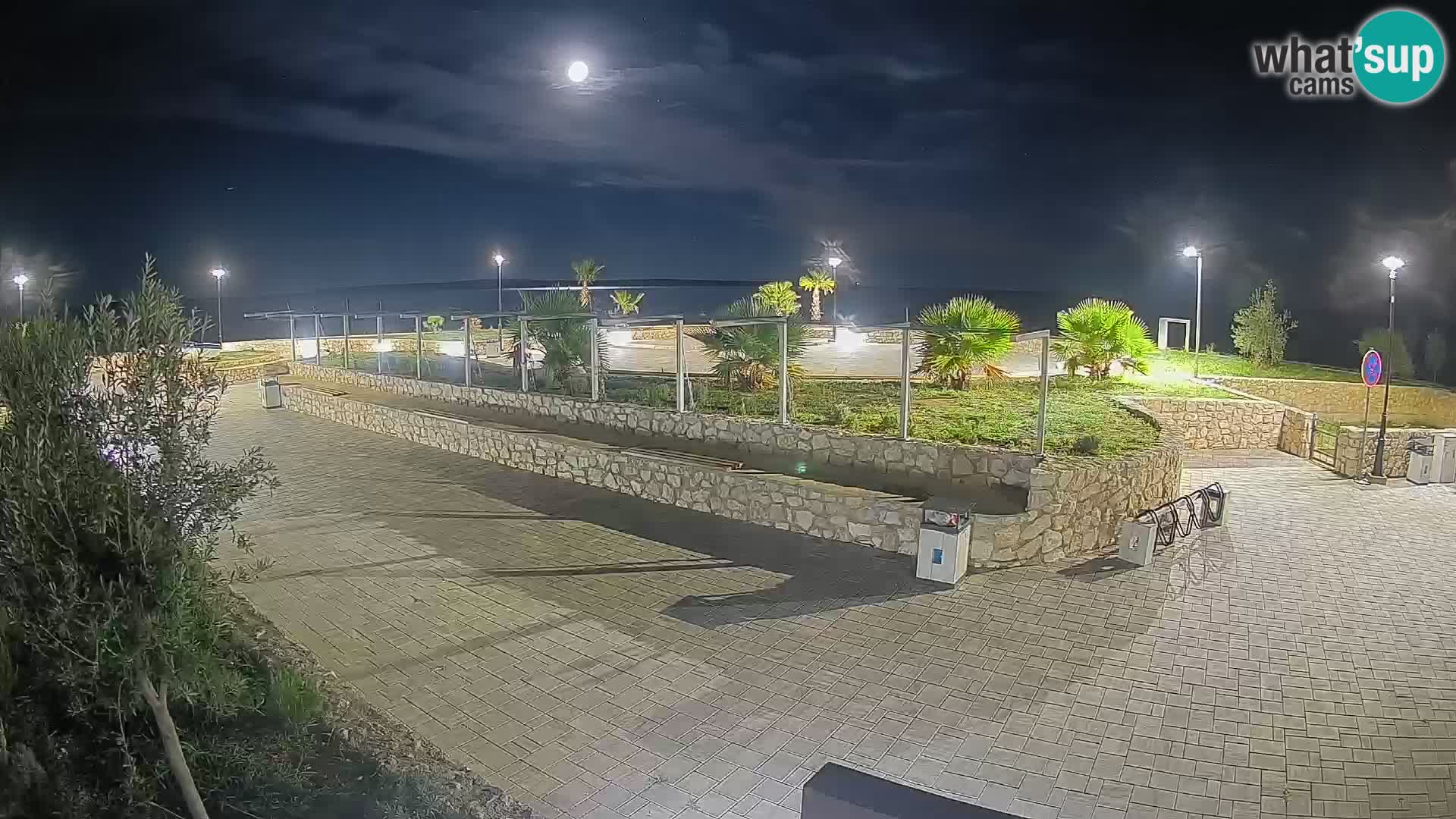 Webcam Mandre – Escenario de verano Velika điga | Isla de Pag