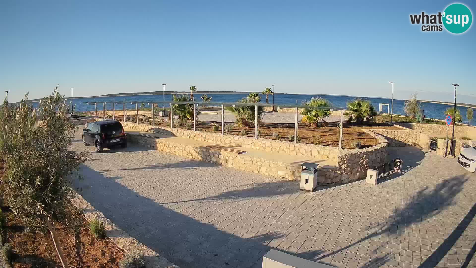 Mandre Summer Stage Webcam – Velika điga | Pag Island