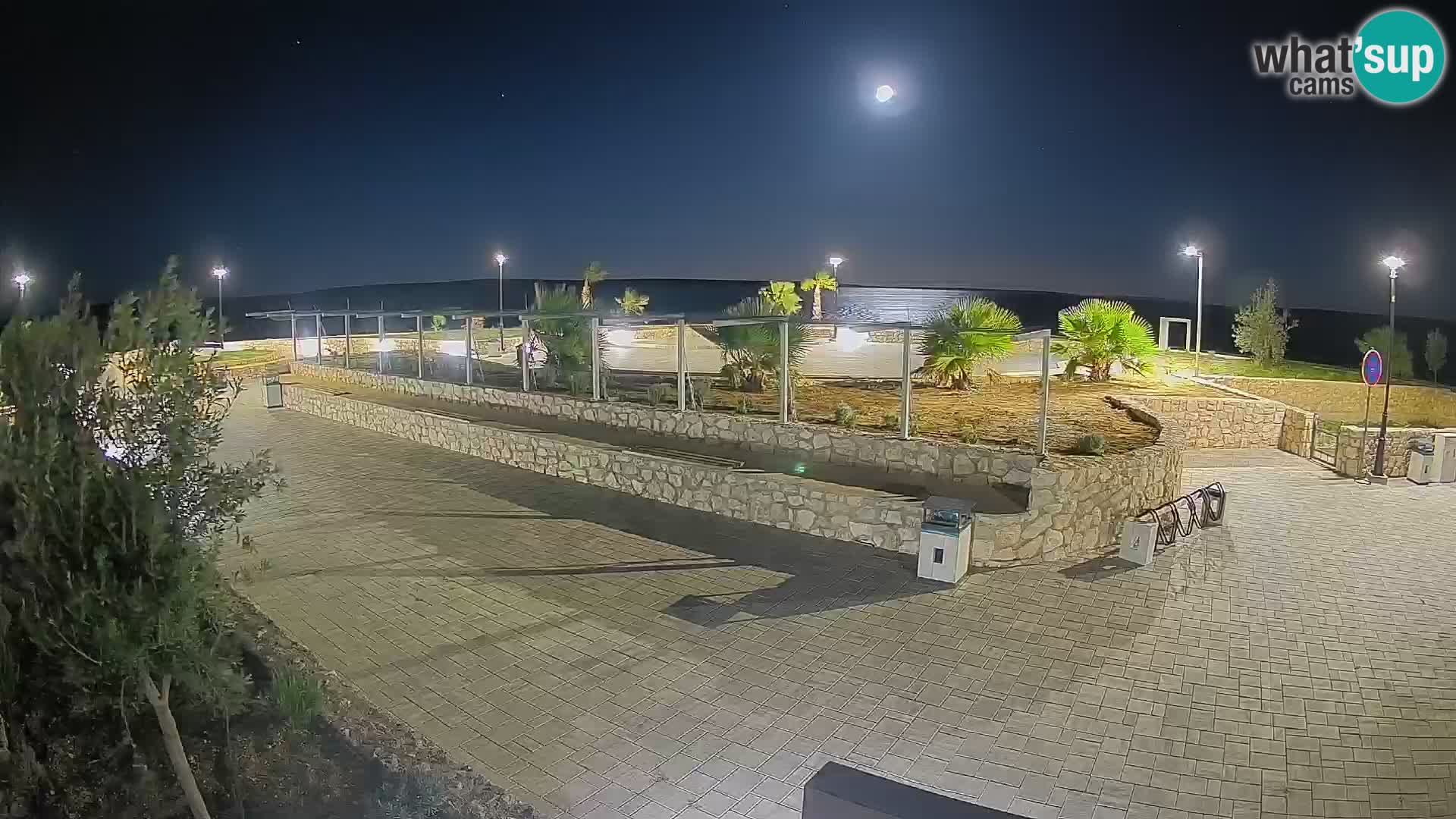 Mandre Sommerbühne Webcam – Velika điga | Insel Pag