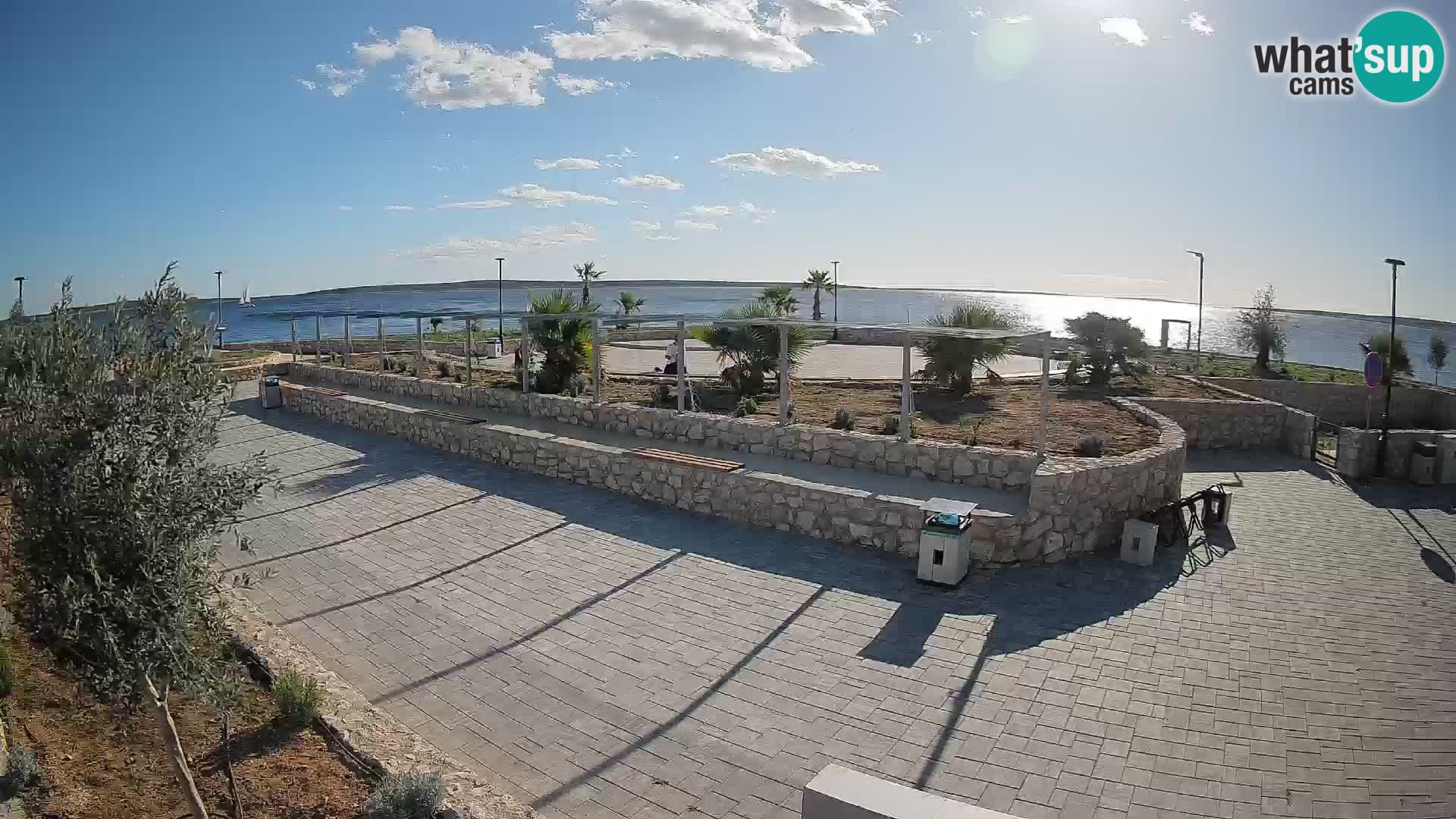 Mandre Summer Stage Webcam – Velika điga | Pag Island