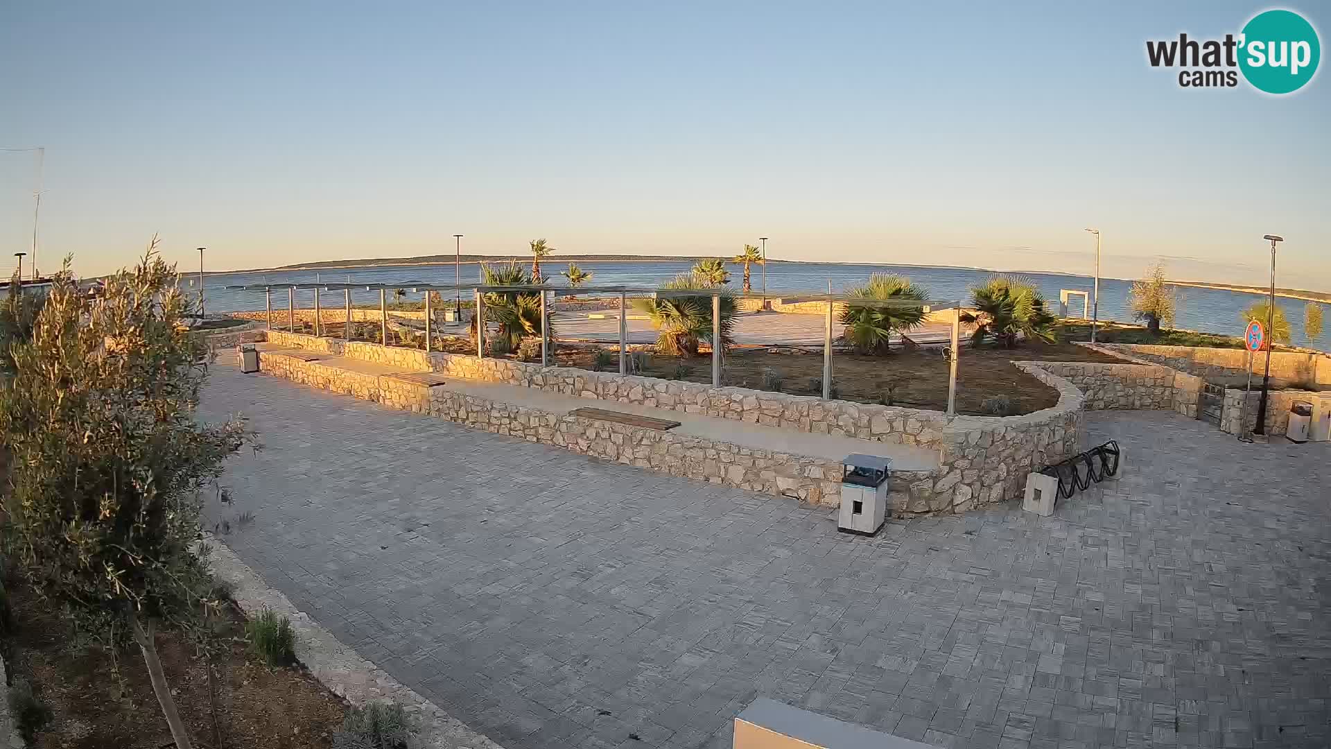 Webcam Mandre – Palco estivo Velika điga | Isola di Pag