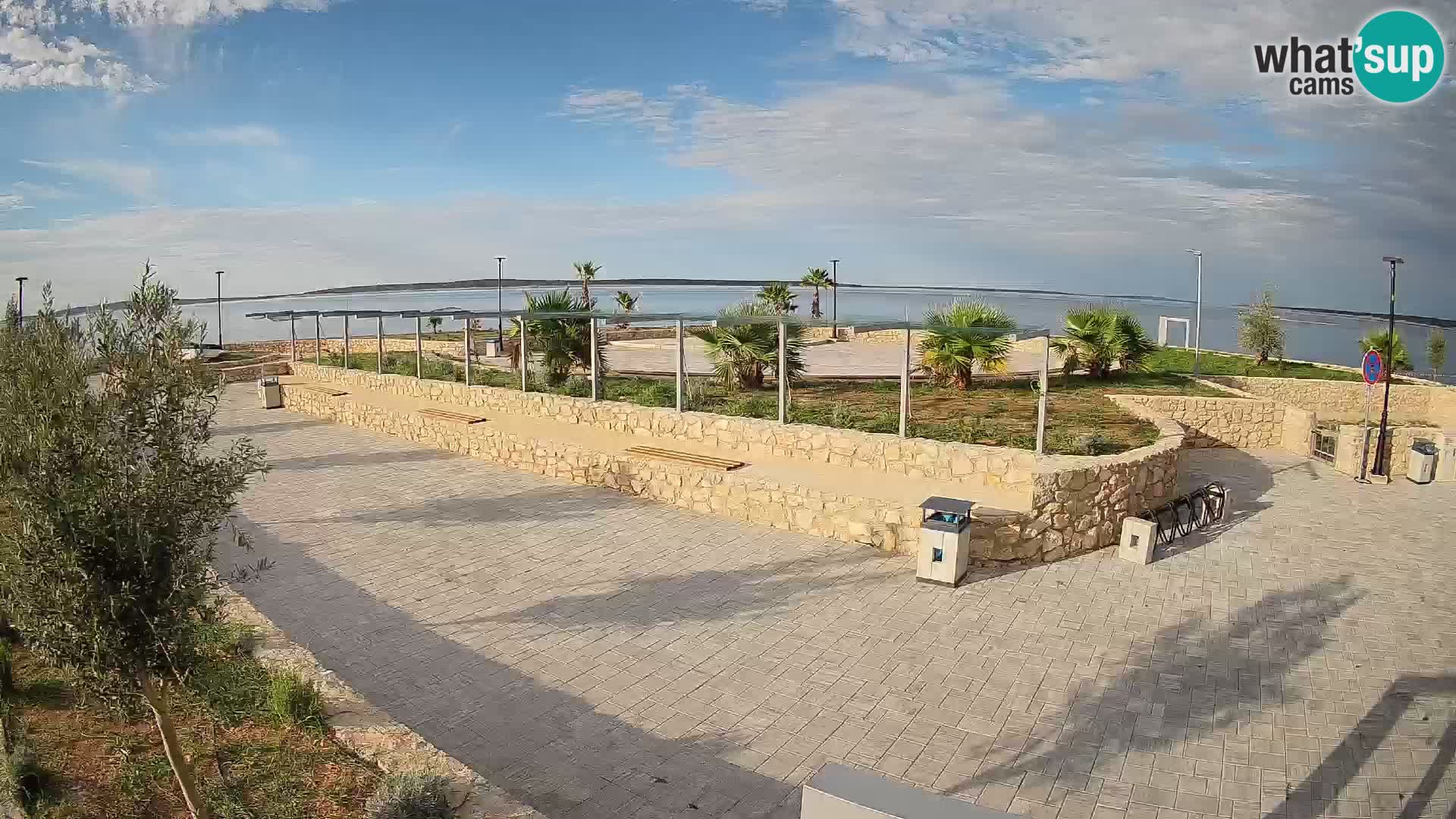 Webcam Mandre – Escenario de verano Velika điga | Isla de Pag
