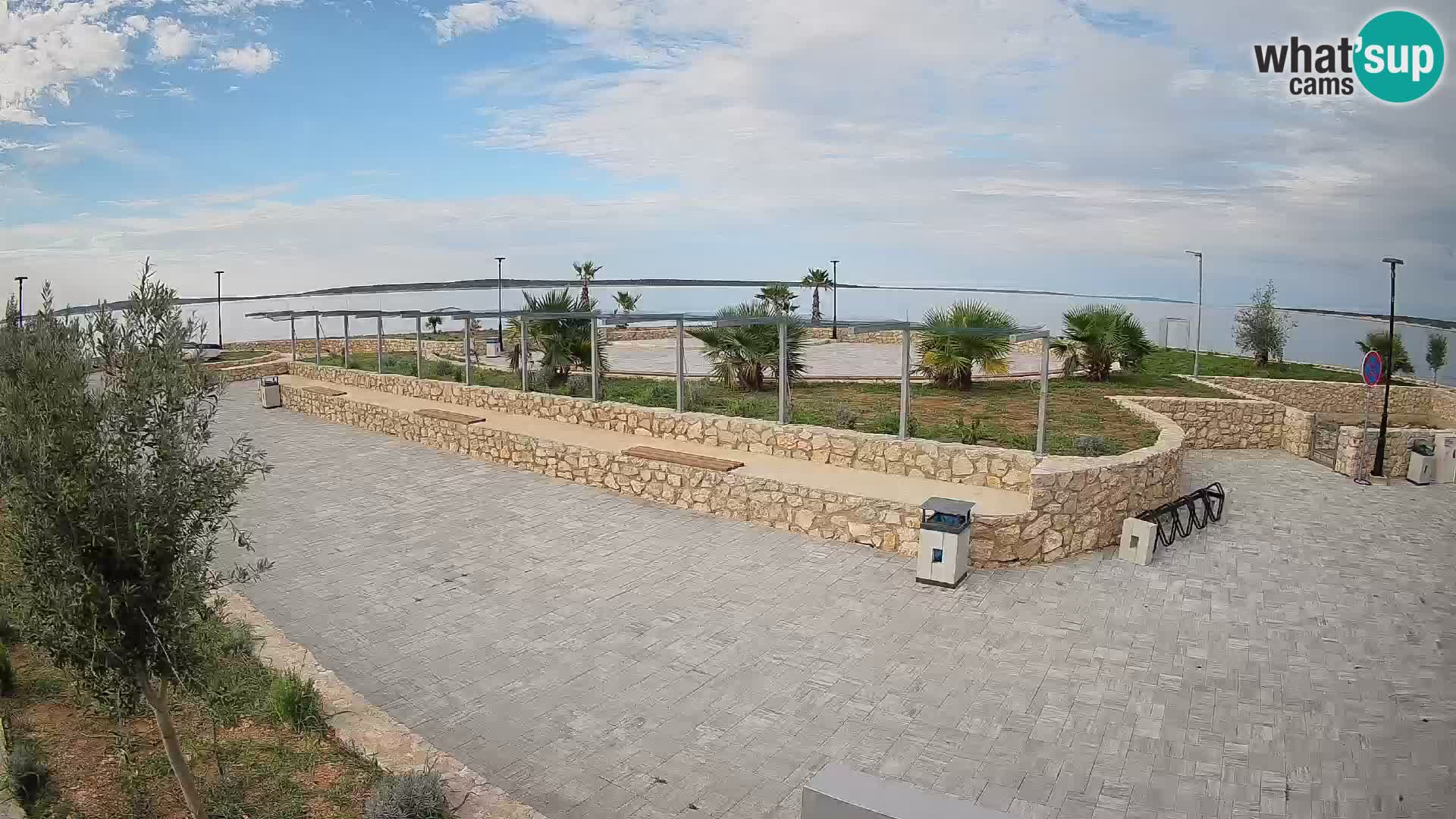 Webcam Mandre – Escenario de verano Velika điga | Isla de Pag