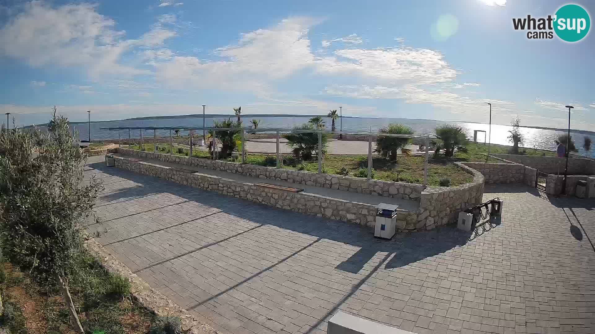 Mandre Summer Stage Webcam – Velika điga | Pag Island