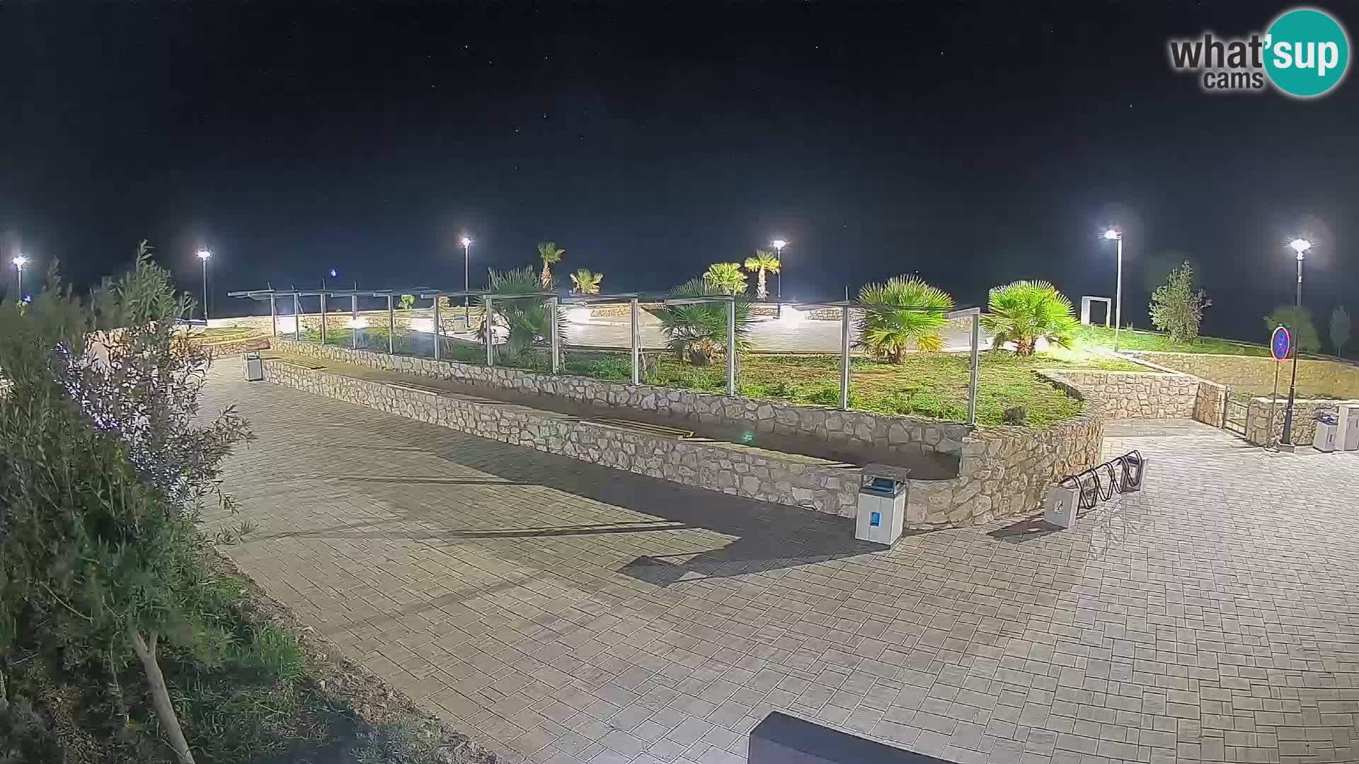 Webcam Mandre – Escenario de verano Velika điga | Isla de Pag