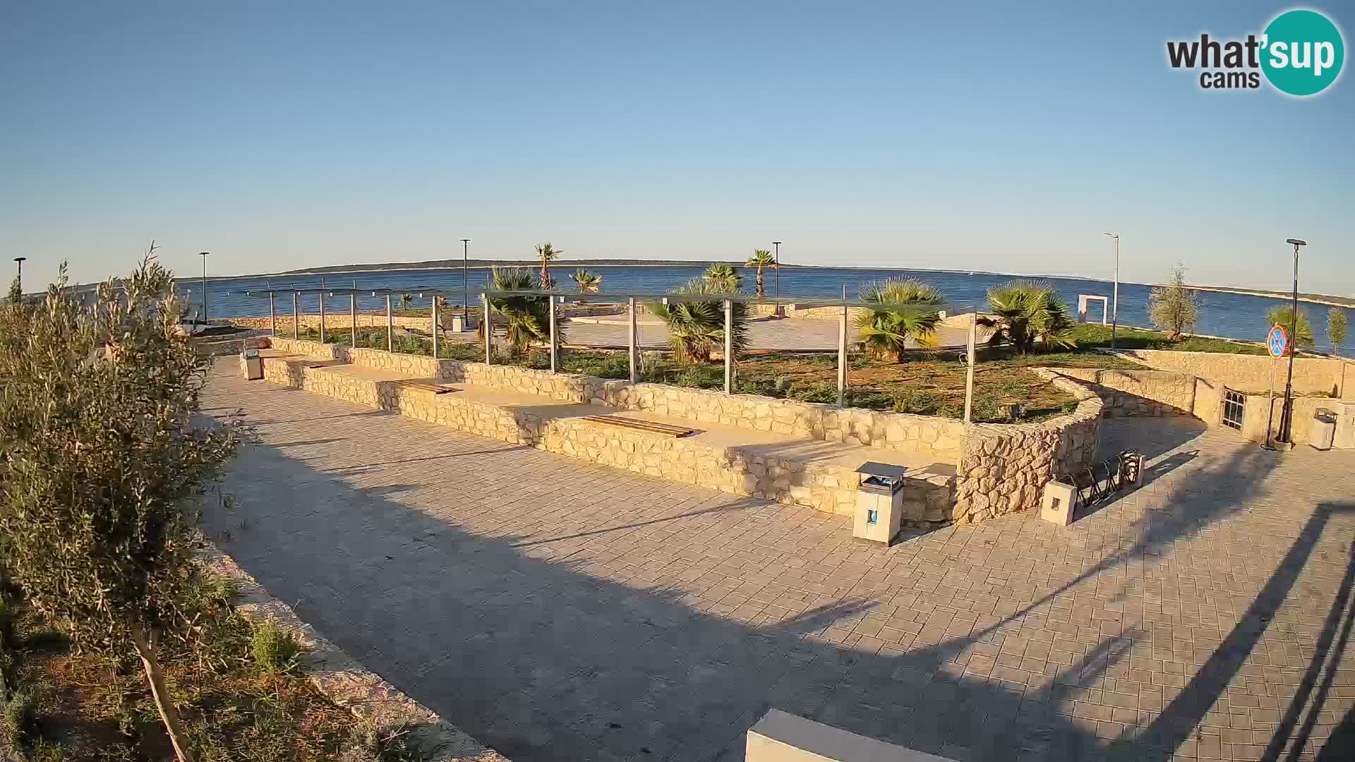 Webcam Mandre – Scène estivale Velika điga | Île de Pag