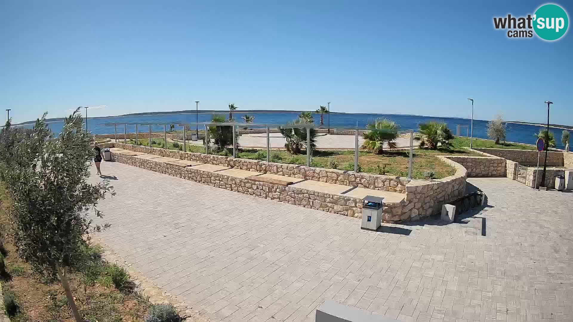 Mandre Sommerbühne Webcam – Velika điga | Insel Pag