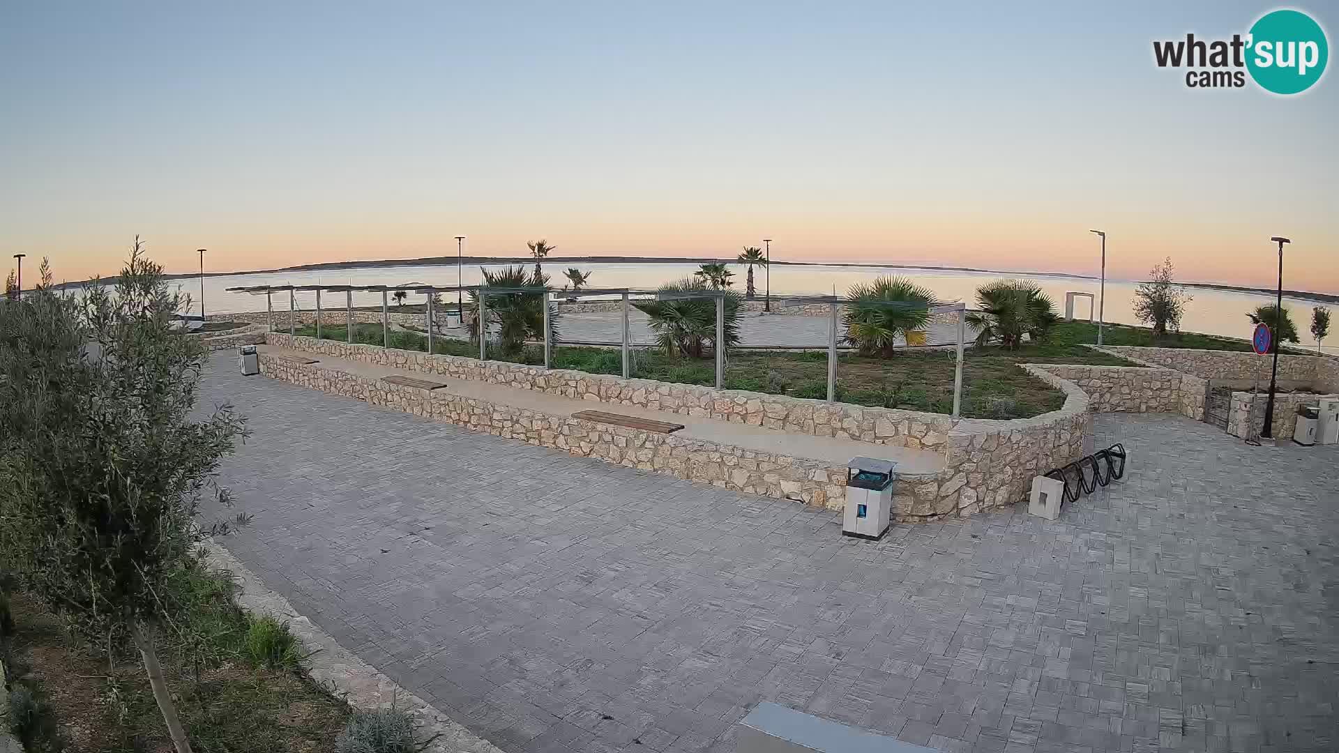 Webcam Mandre – Escenario de verano Velika điga | Isla de Pag
