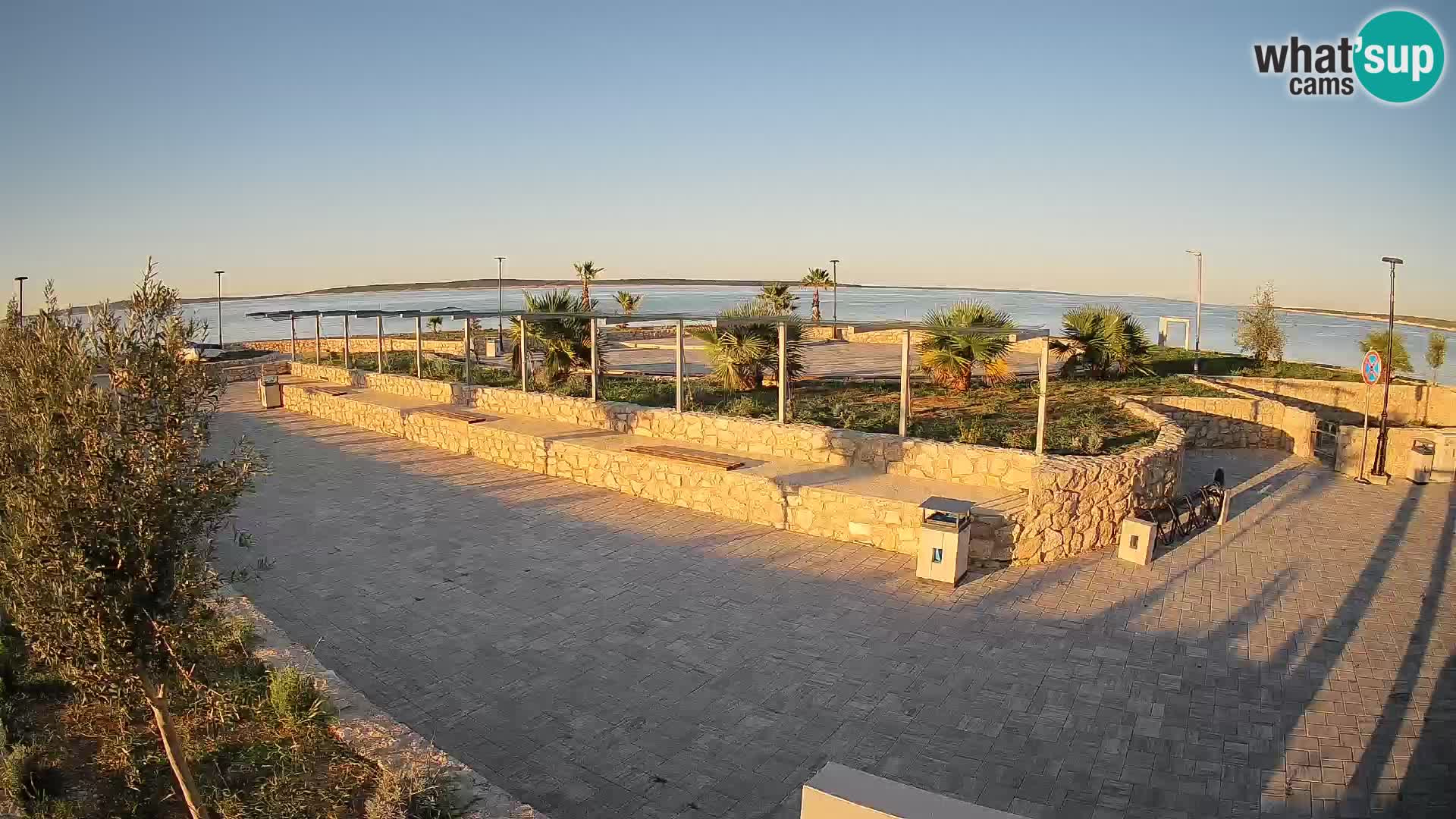 Webcam Mandre – Scène estivale Velika điga | Île de Pag