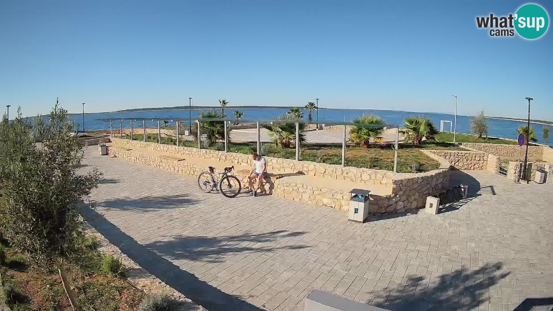 Mandre Summer Stage Webcam – Velika điga | Pag Island