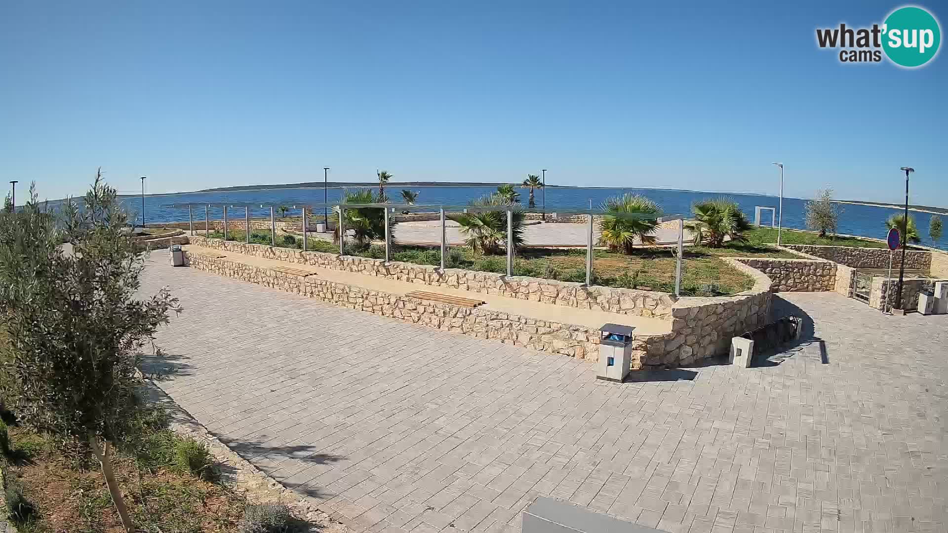 Mandre Summer Stage Webcam – Velika điga | Pag Island
